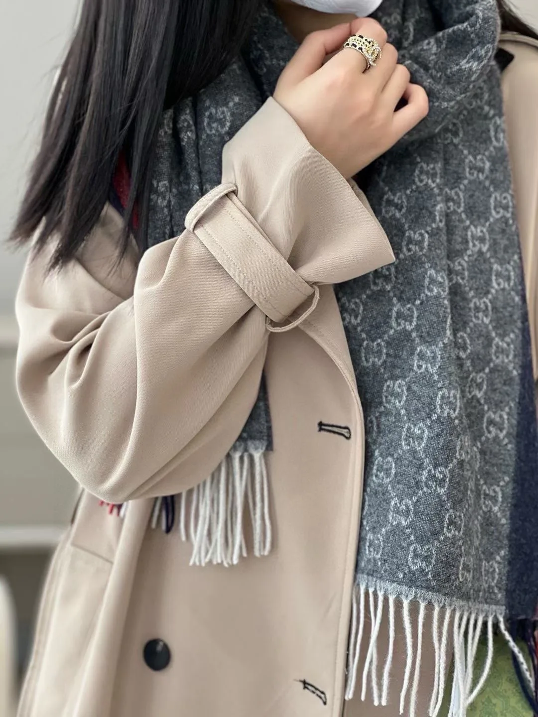 Шарфы Gucci 386176