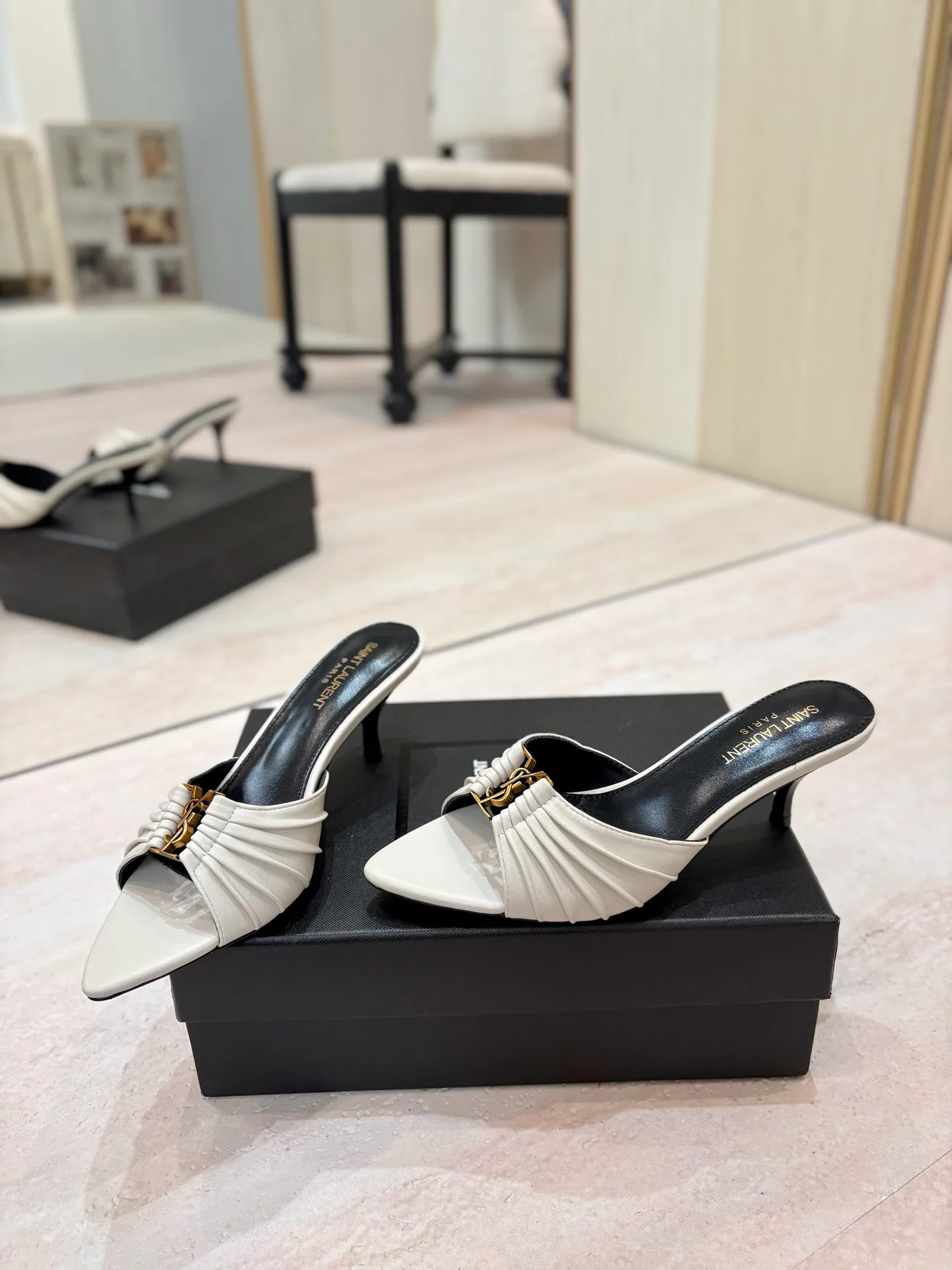 Мюли И Сабо Женские Saint Laurent 17476034