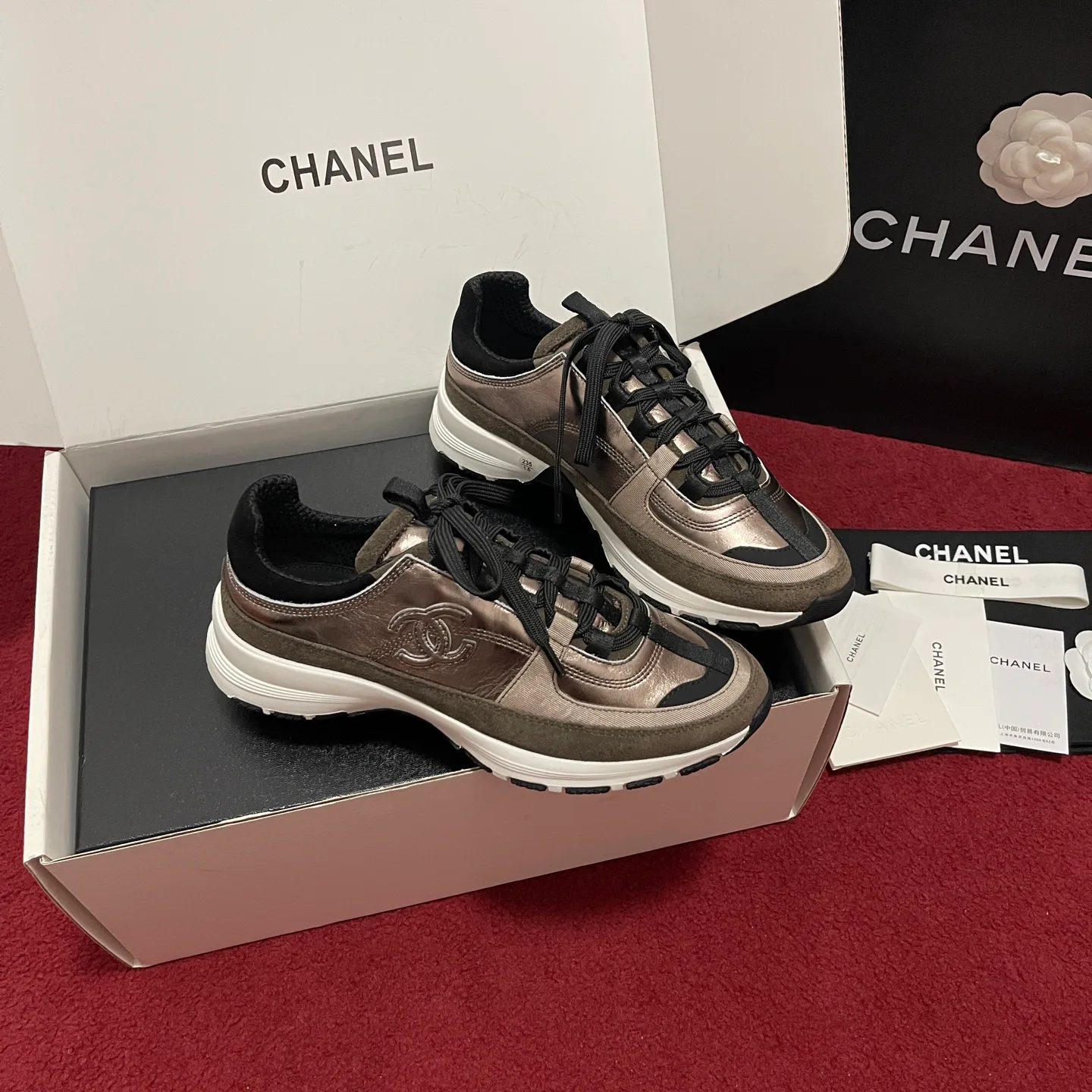 Кроссовки Женские Chanel 189457