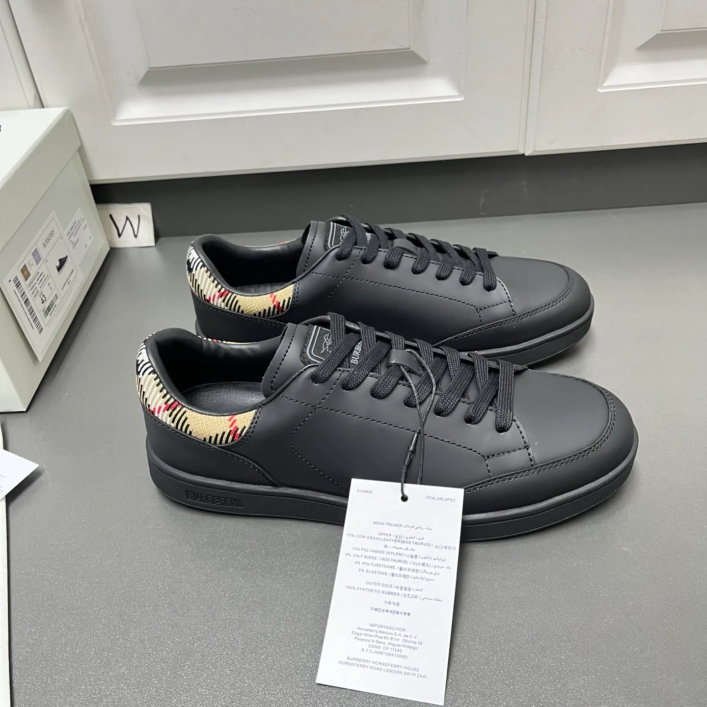 Кеды Мужские Burberry 930317