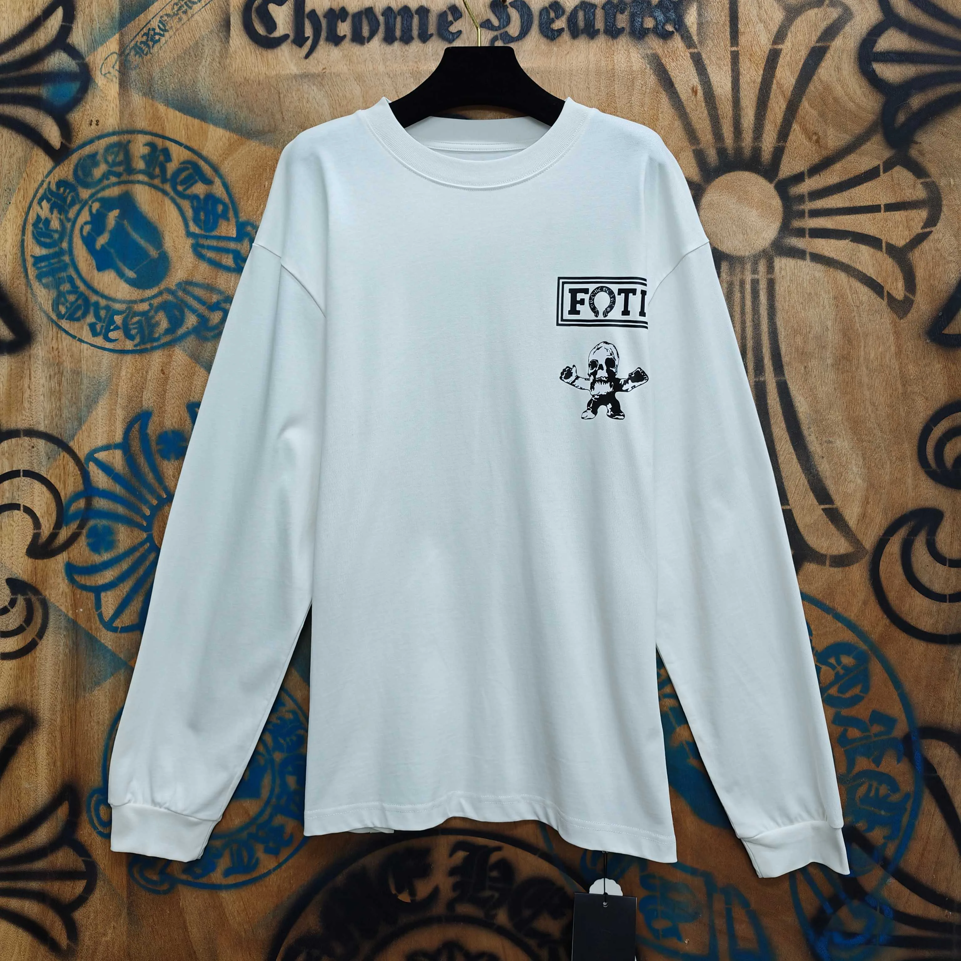 Лонгсливы Мужские Chrome Hearts 11808783