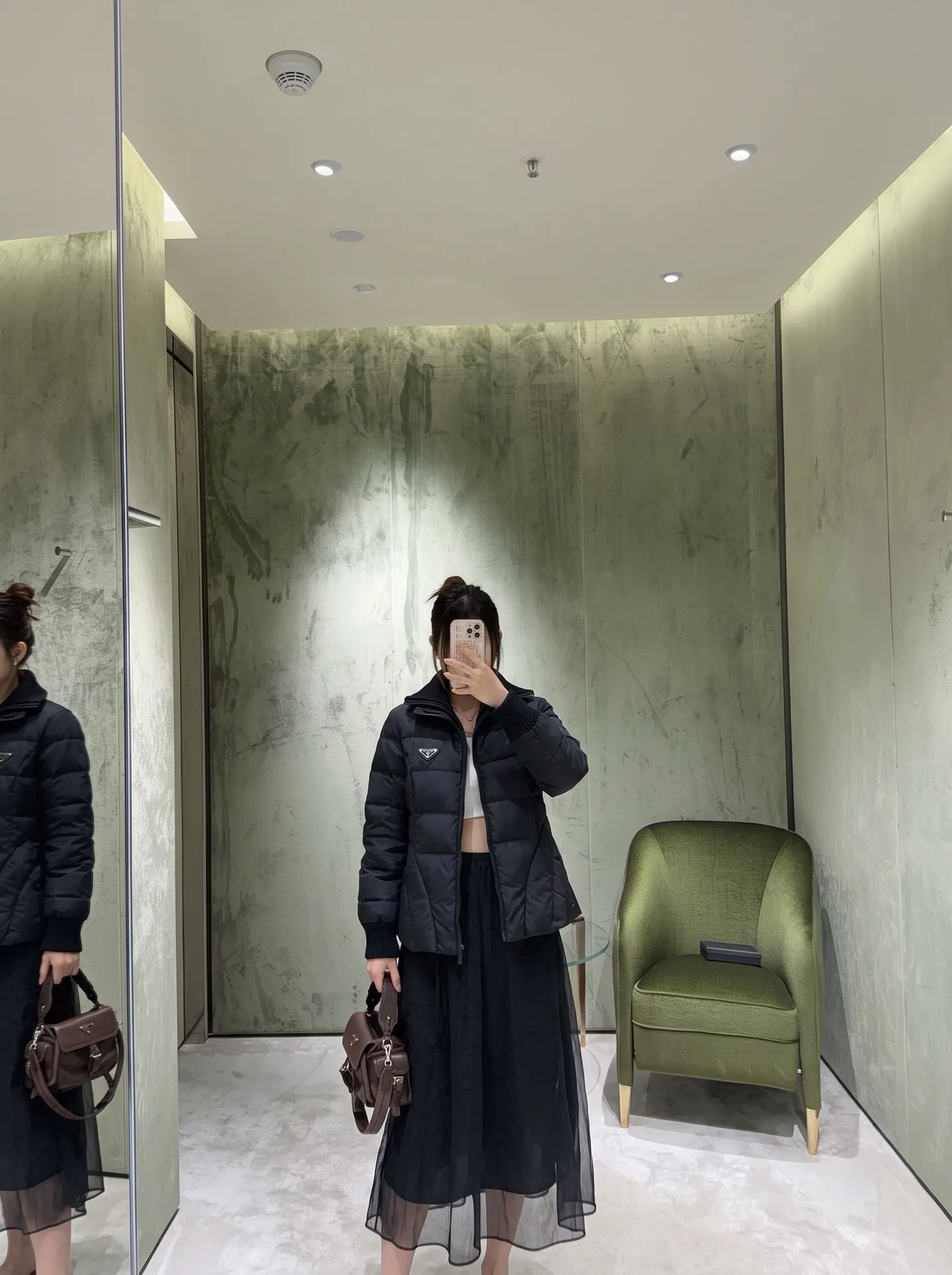 Куртки И Пуховики Женские Prada 19293991