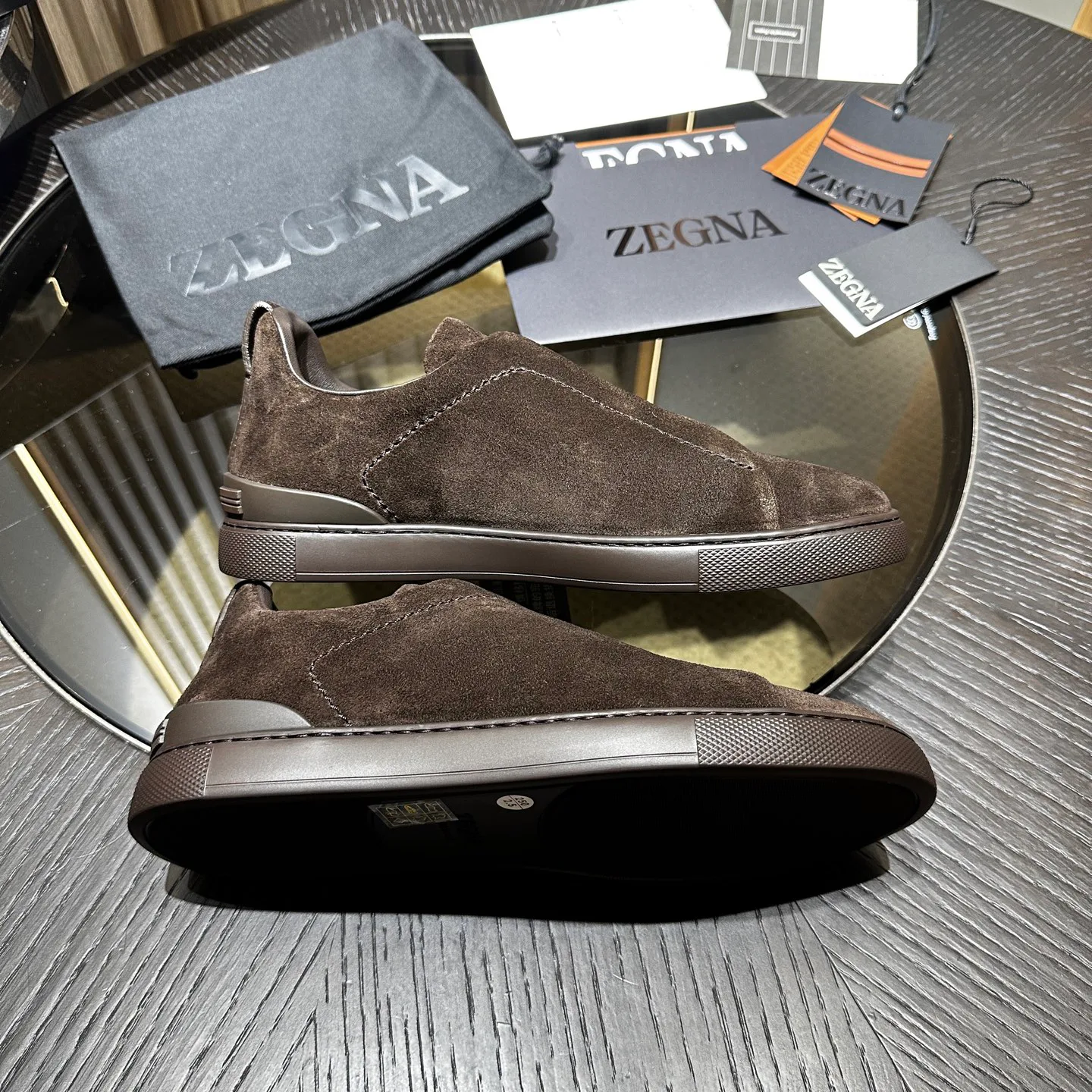 Кеды Мужские Zegna 10203143