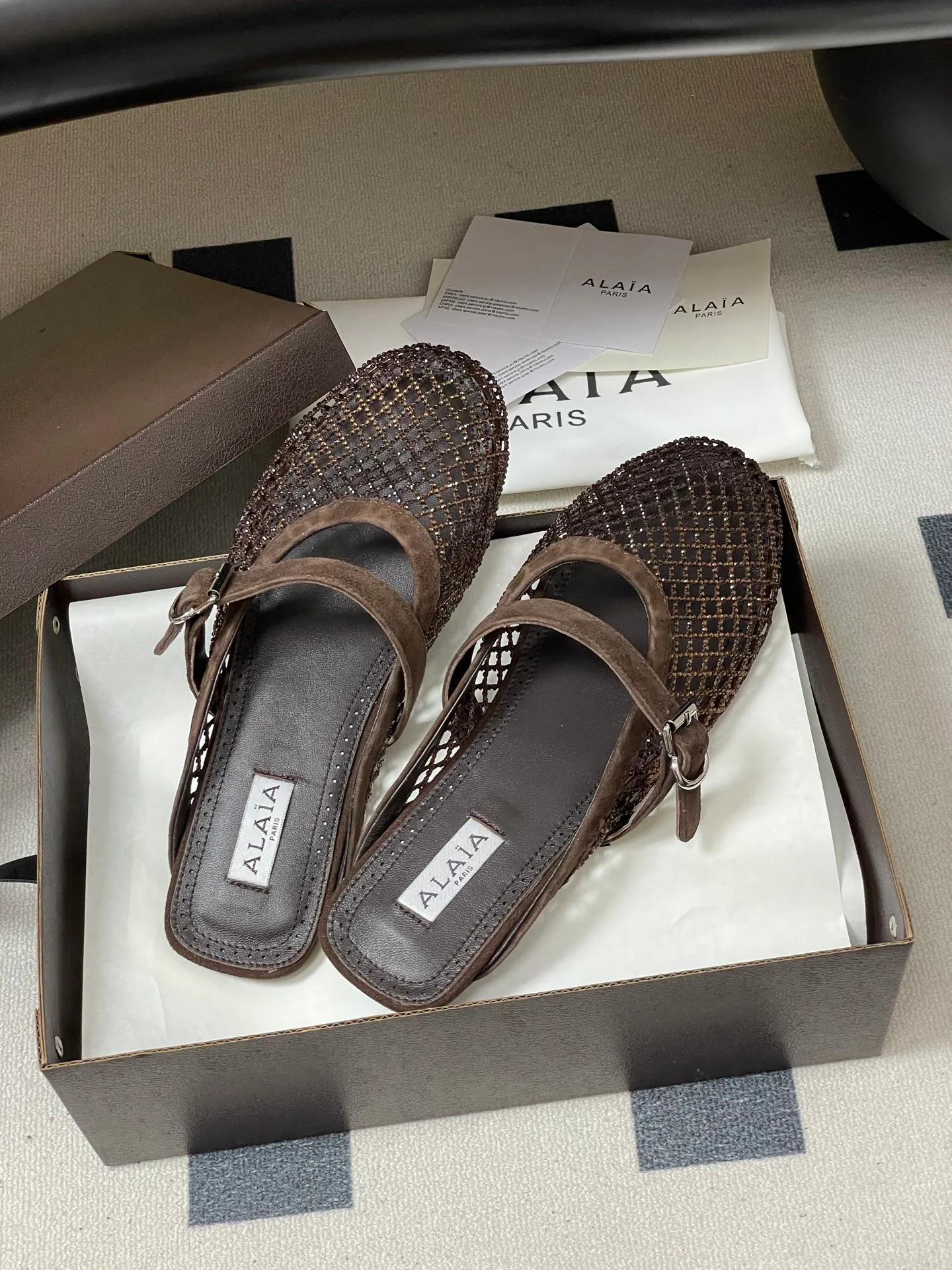 Балетки Женские Alaia 11680107