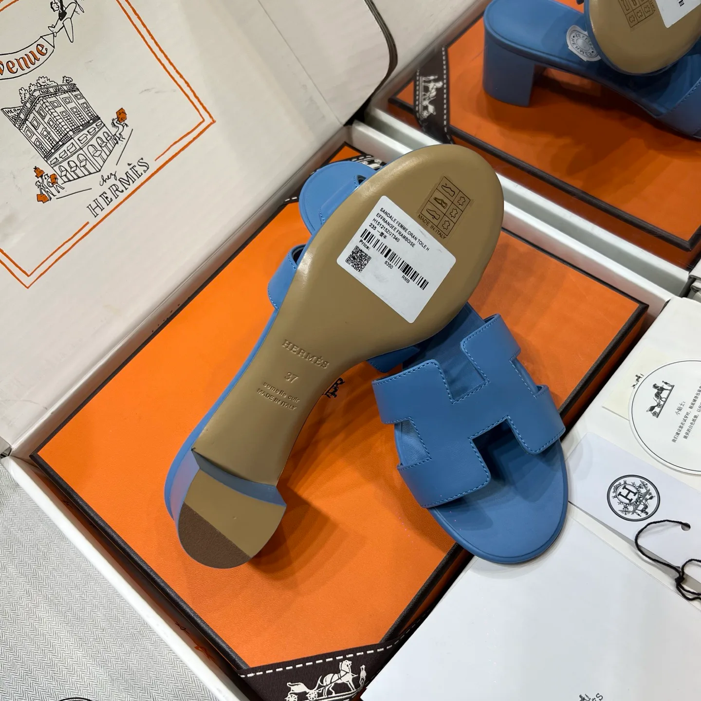 Шлепанцы Женские Hermes 5156738