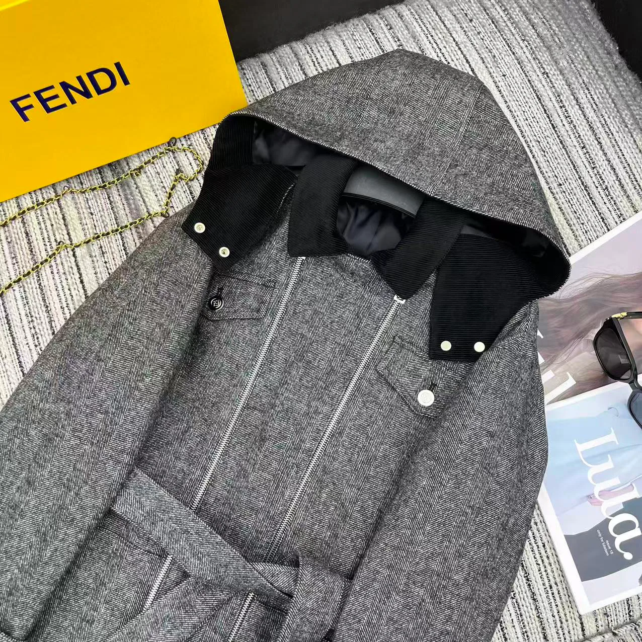 Куртки И Пуховики Женские Fendi 553274