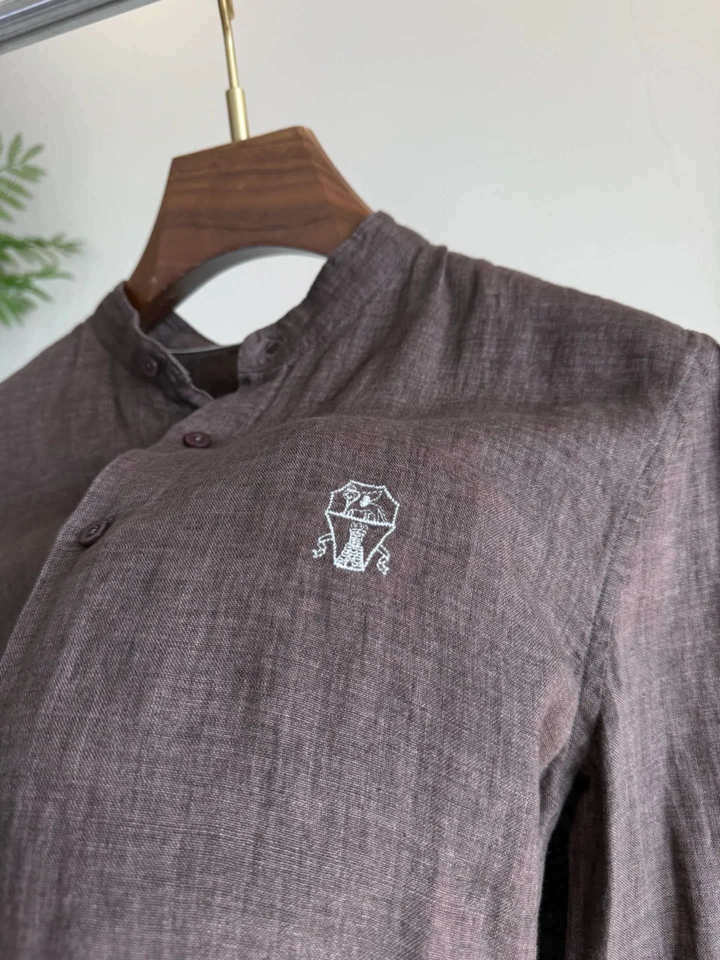 Рубашки Мужские Brunello Cucinelli 12953208