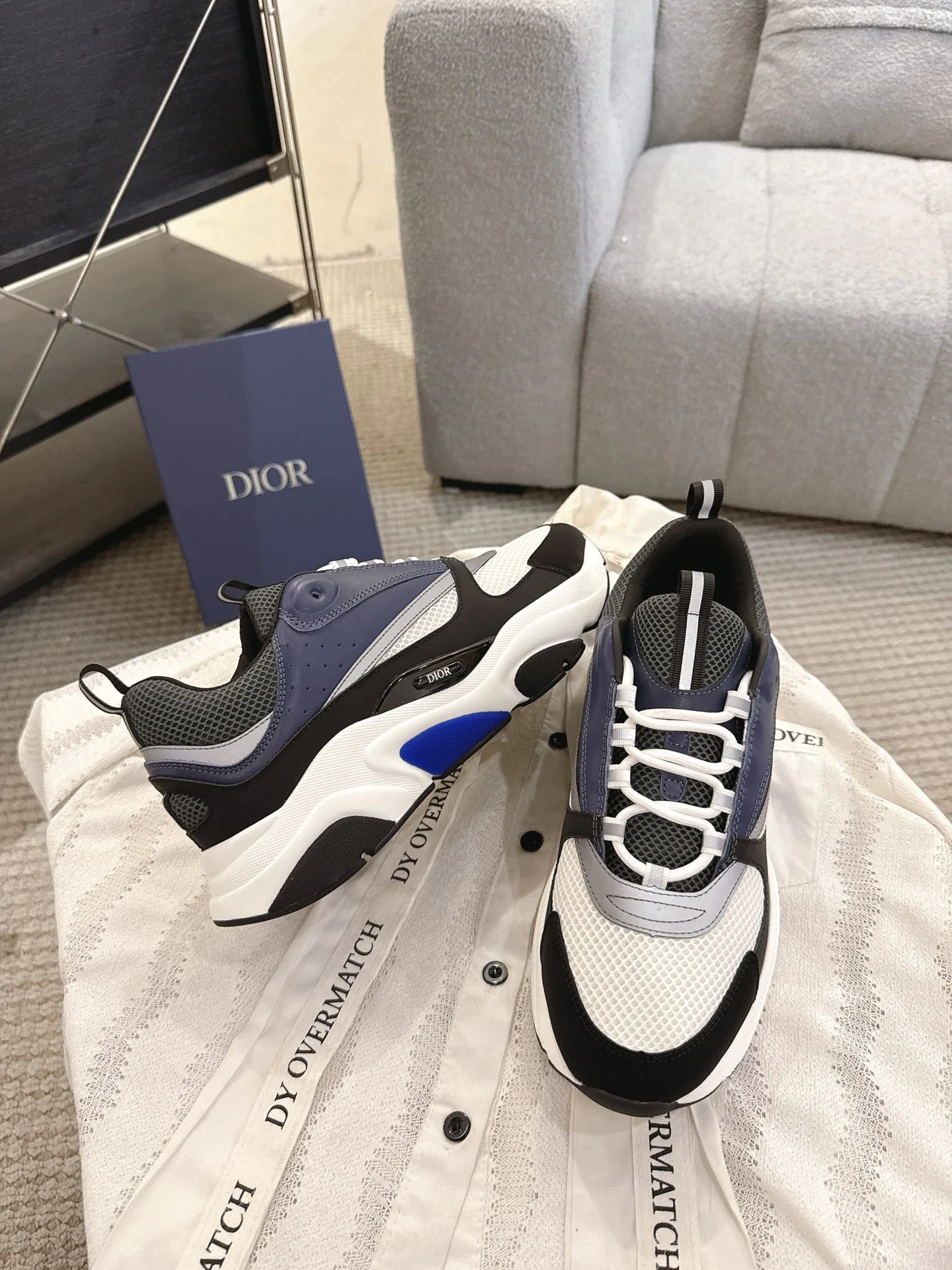 Кроссовки Мужские Christian Dior 628356