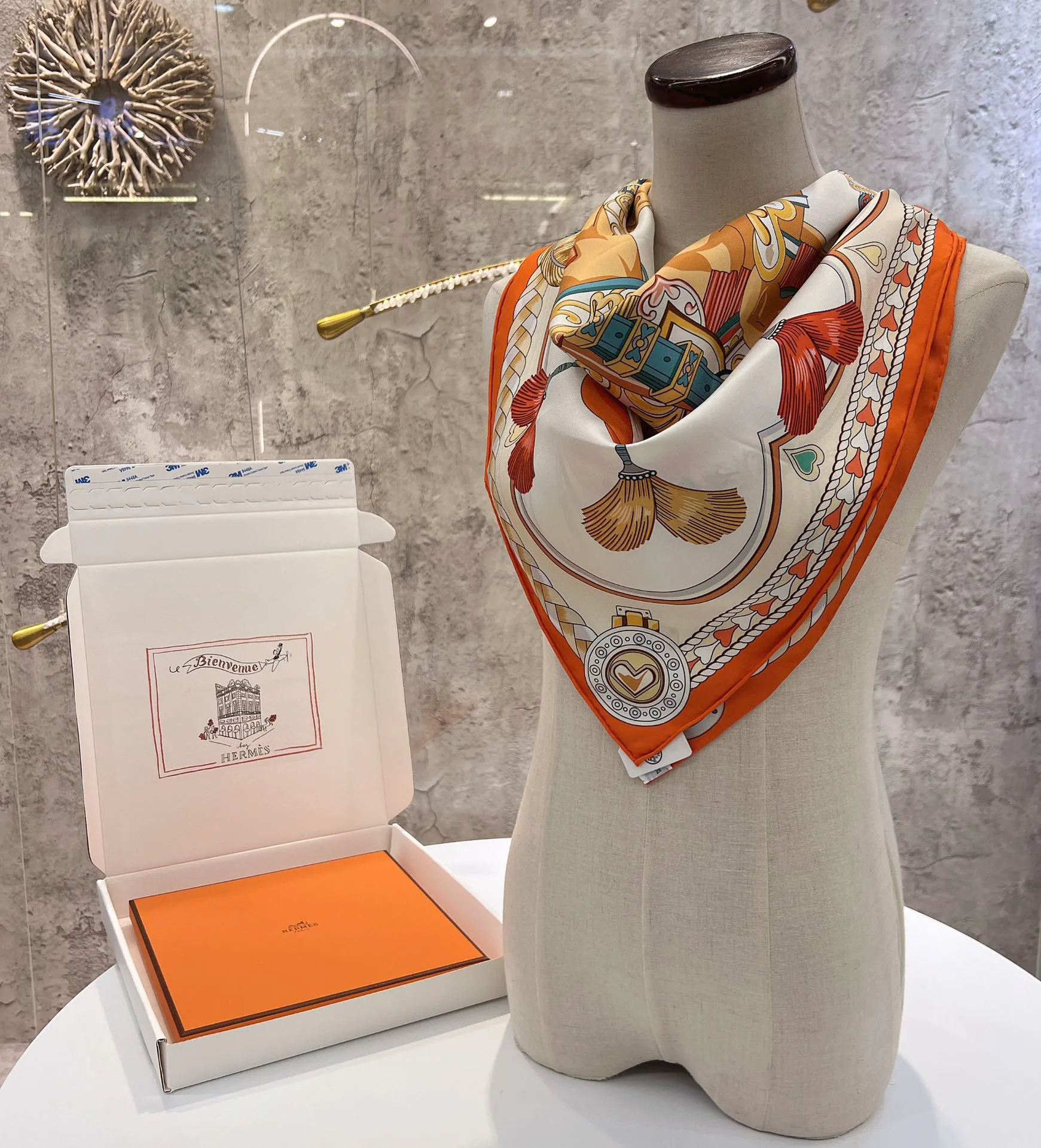 Шарфы Hermes 24226