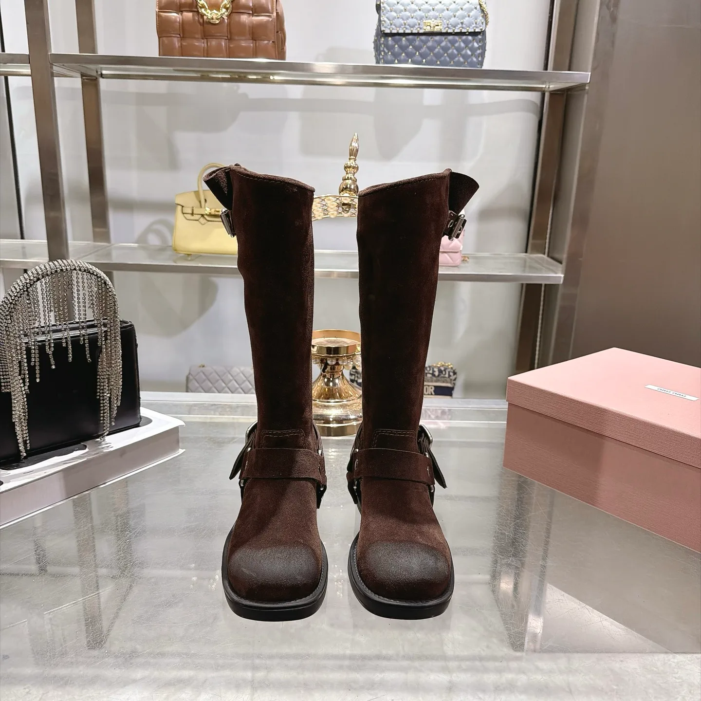 Сапоги Женские Miu Miu 19290618