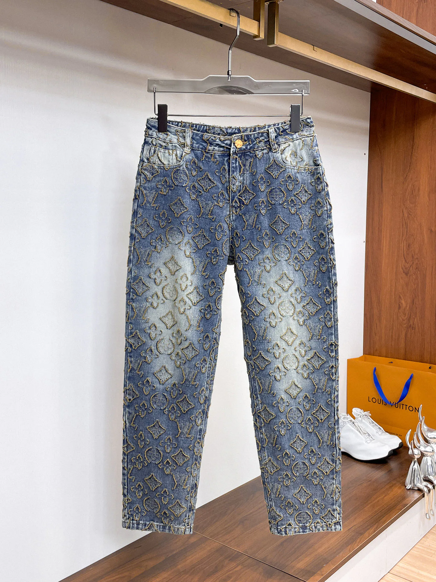 Джинсы Мужские Louis Vuitton 18345642