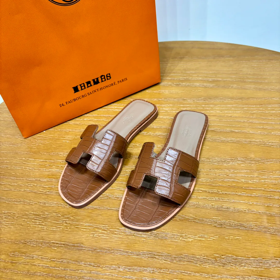 Шлепанцы Женские Hermes 4556174