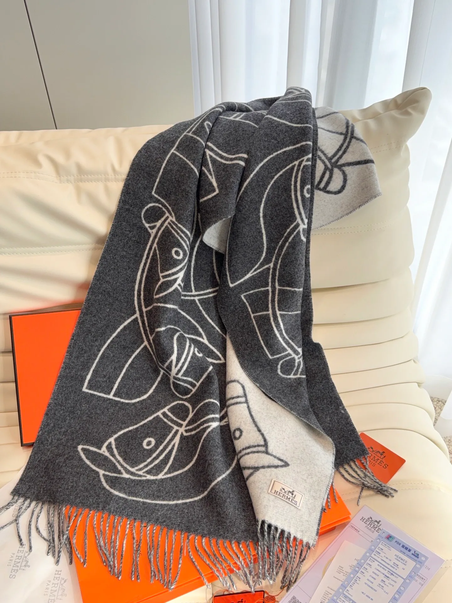 Шарфы Hermes 18105406