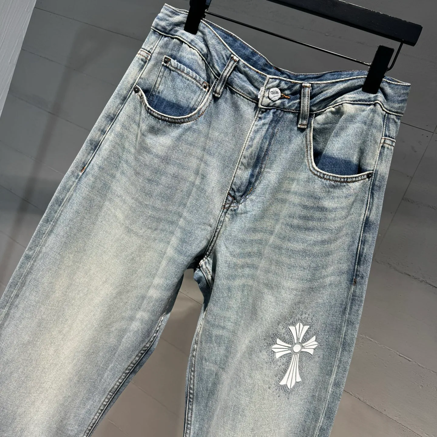 Джинсы Мужские Chrome Hearts 32301