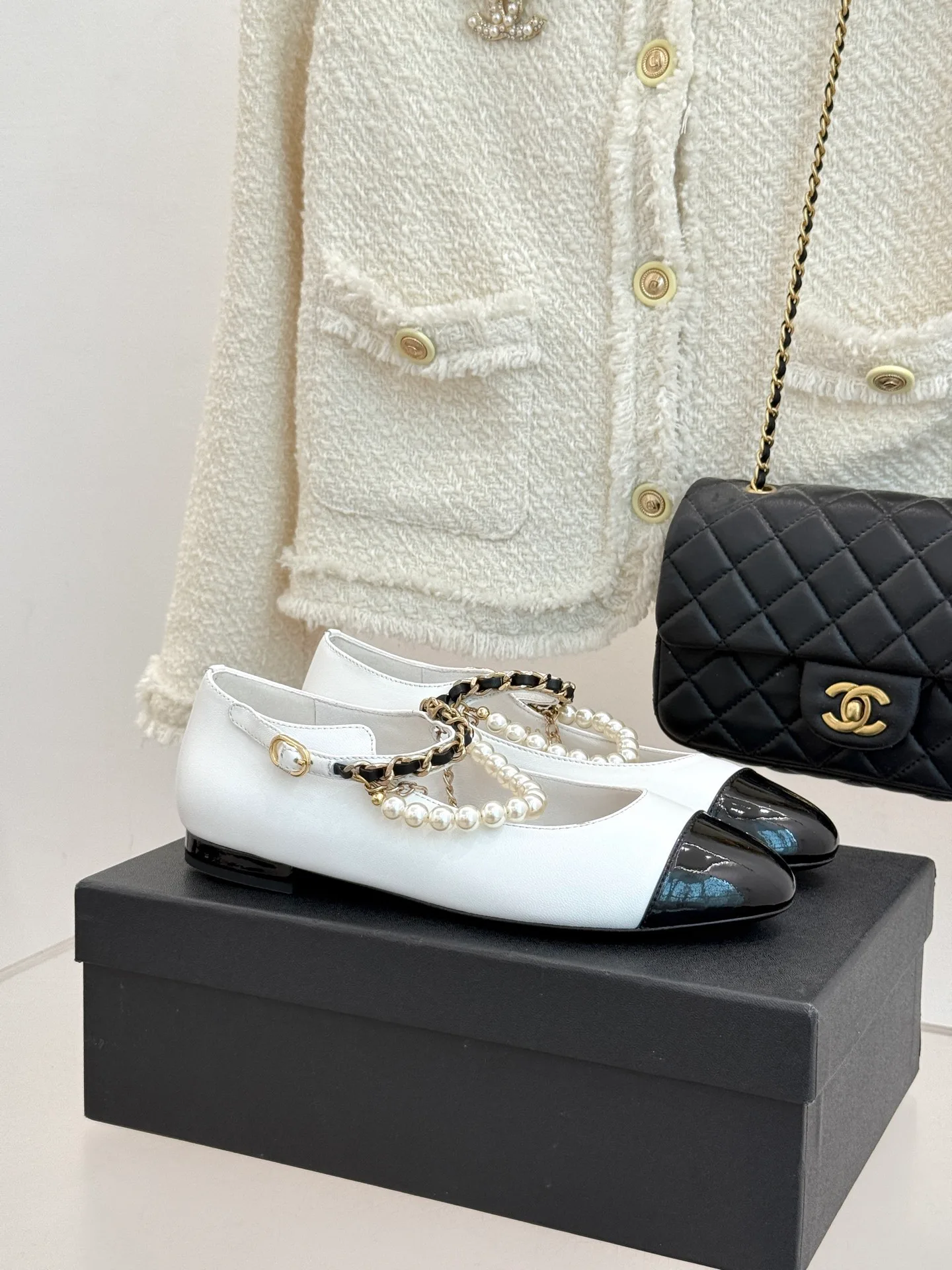 Балетки Женские Chanel 1655325