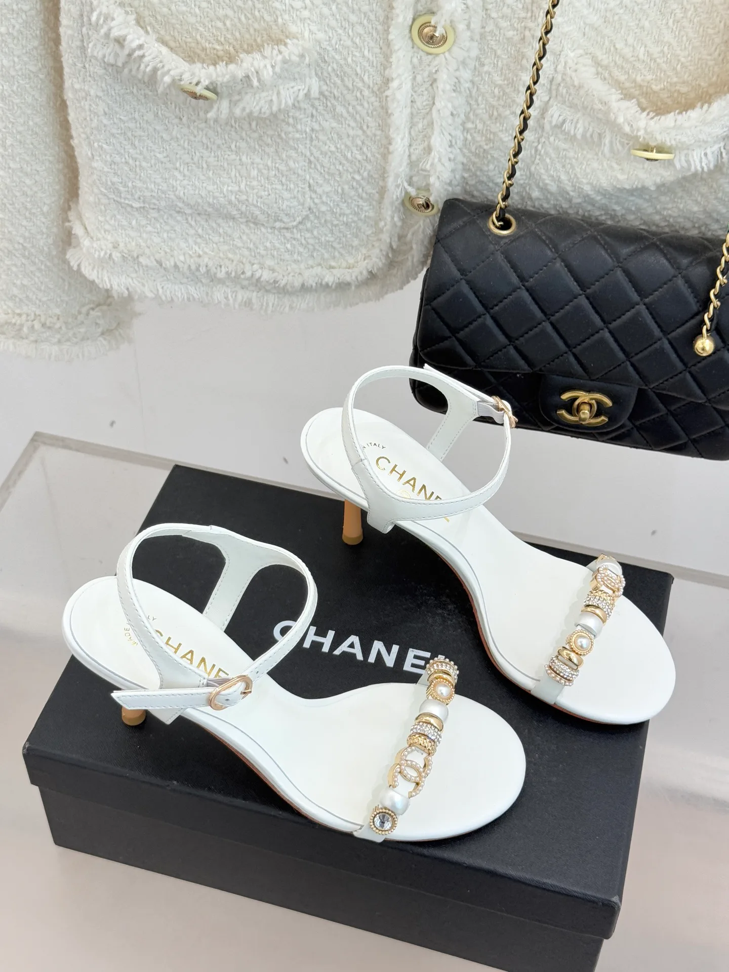 Босоножки Женские Chanel 11167361