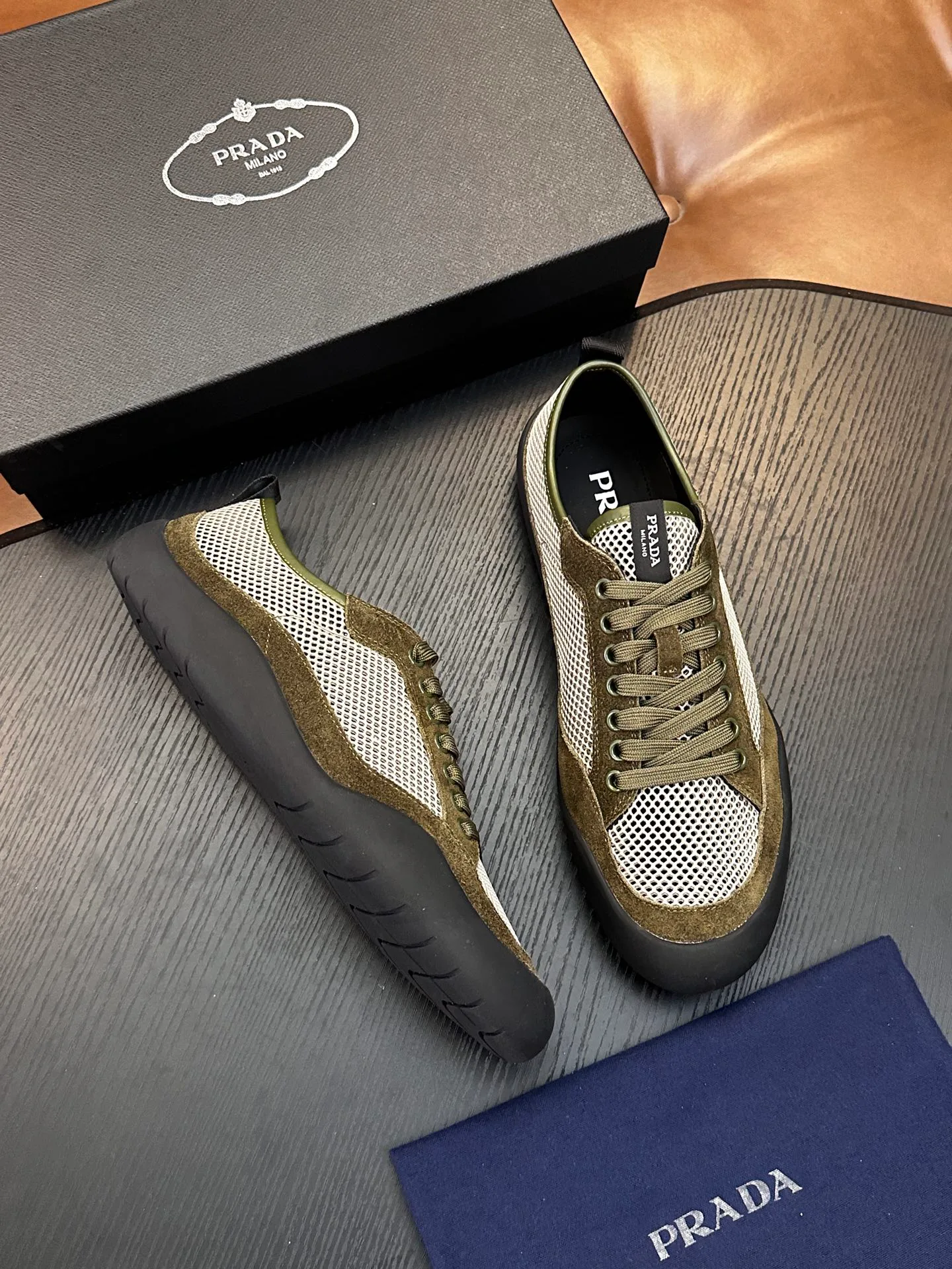 Кроссовки Мужские Prada 11858388