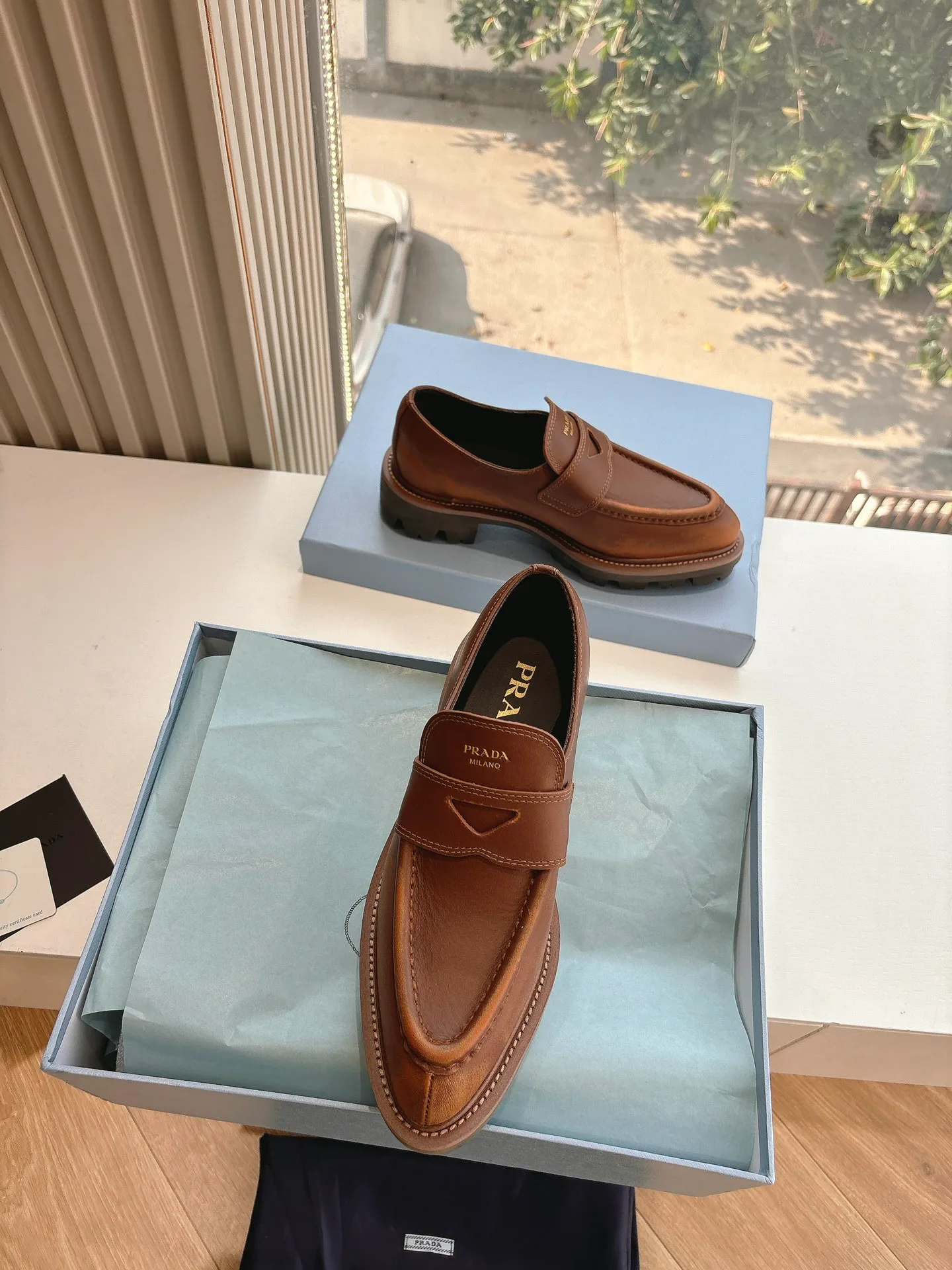 Лоферы И Мокасины Женские Prada 31228