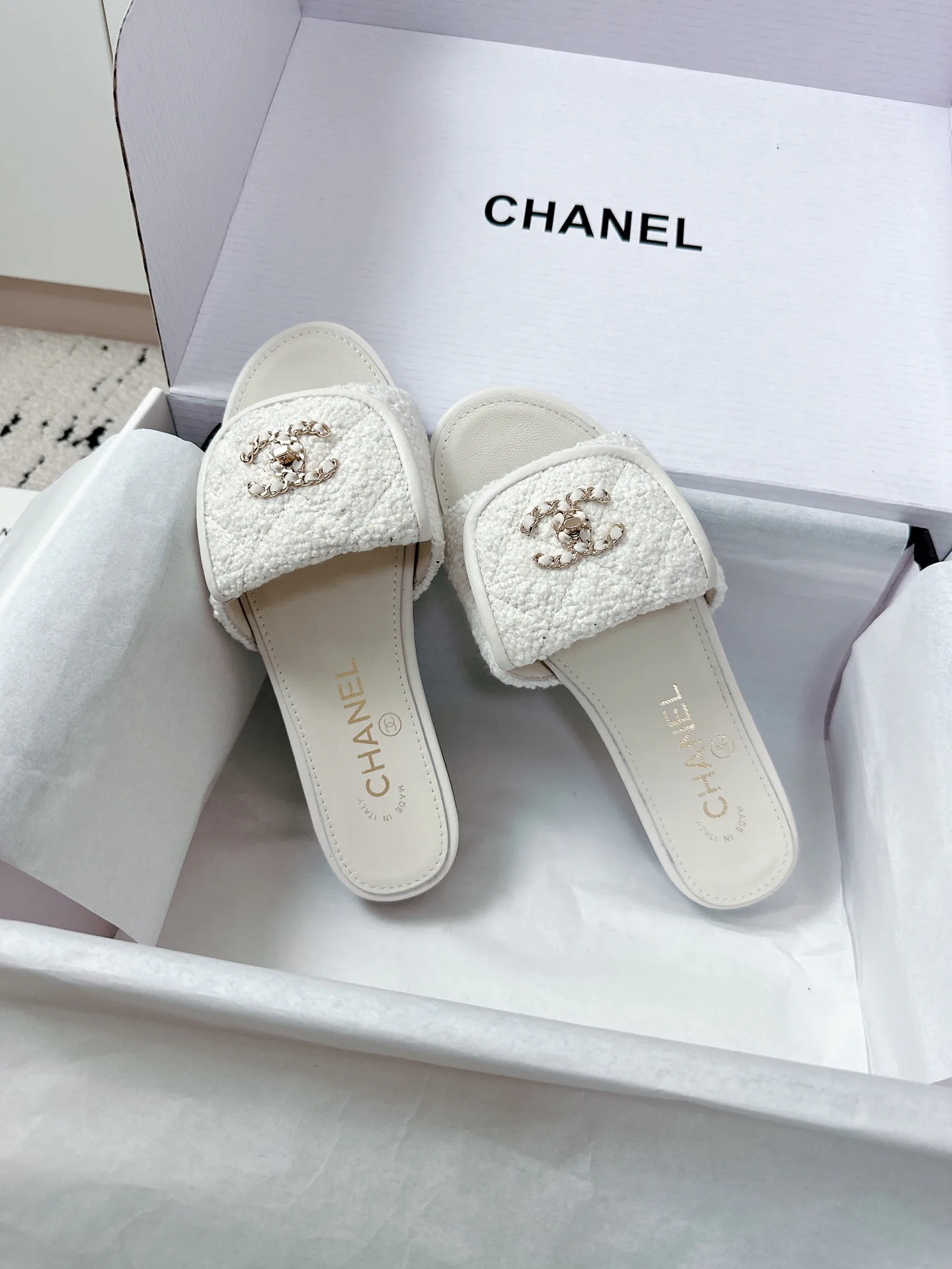 Шлепанцы Женские Chanel 11026185