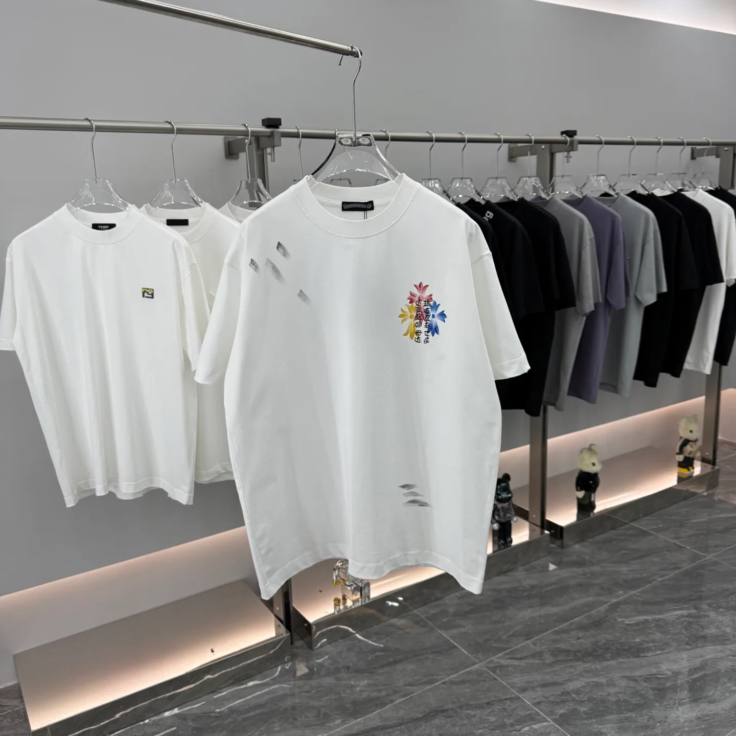 Футболки Мужские Chrome Hearts 281641