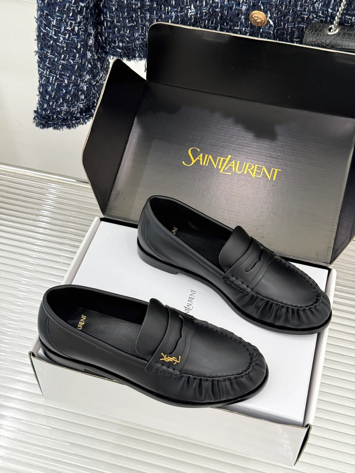 Лоферы И Мокасины Женские Saint Laurent 17514976