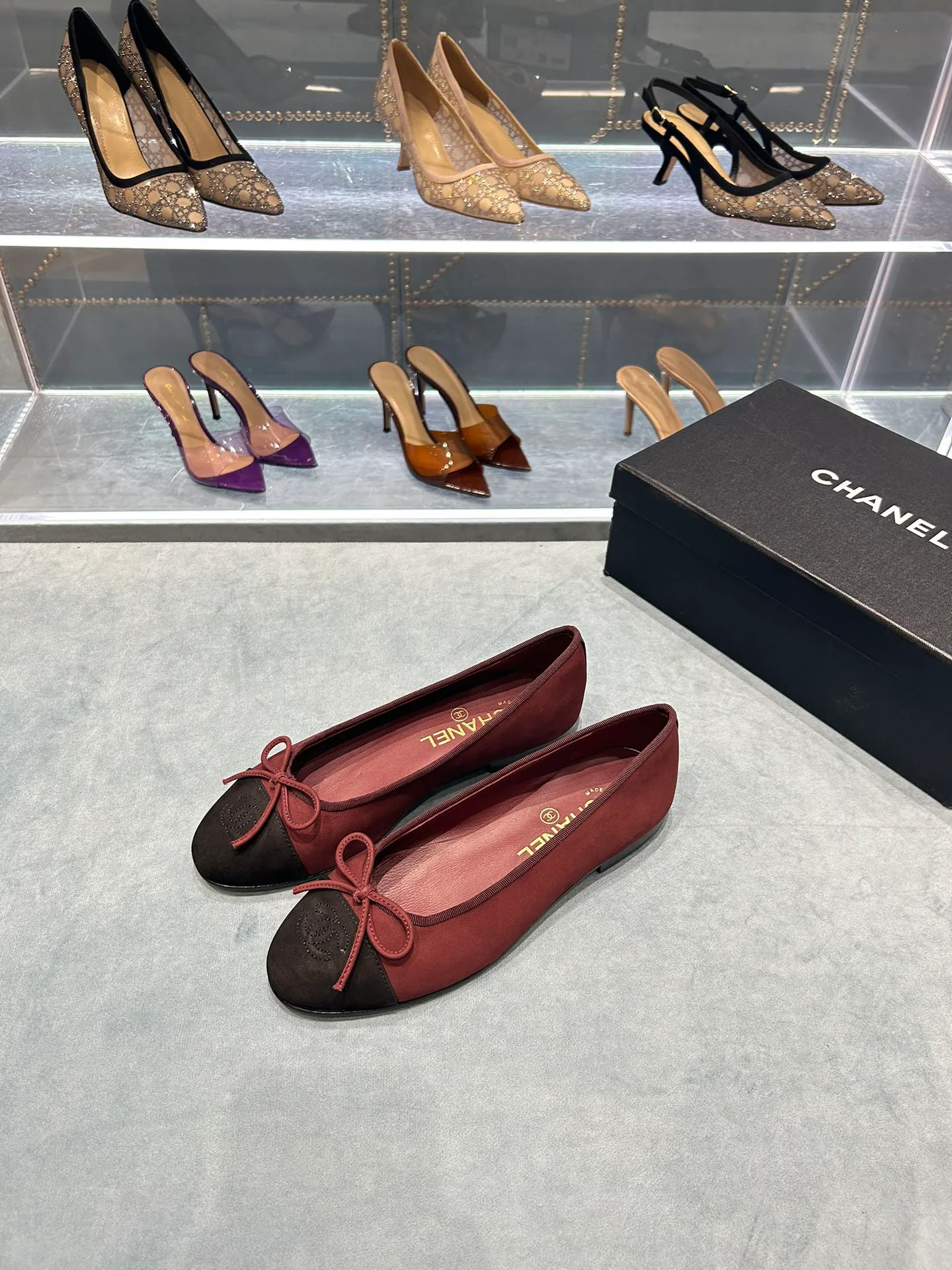 Балетки Женские Chanel 1016880