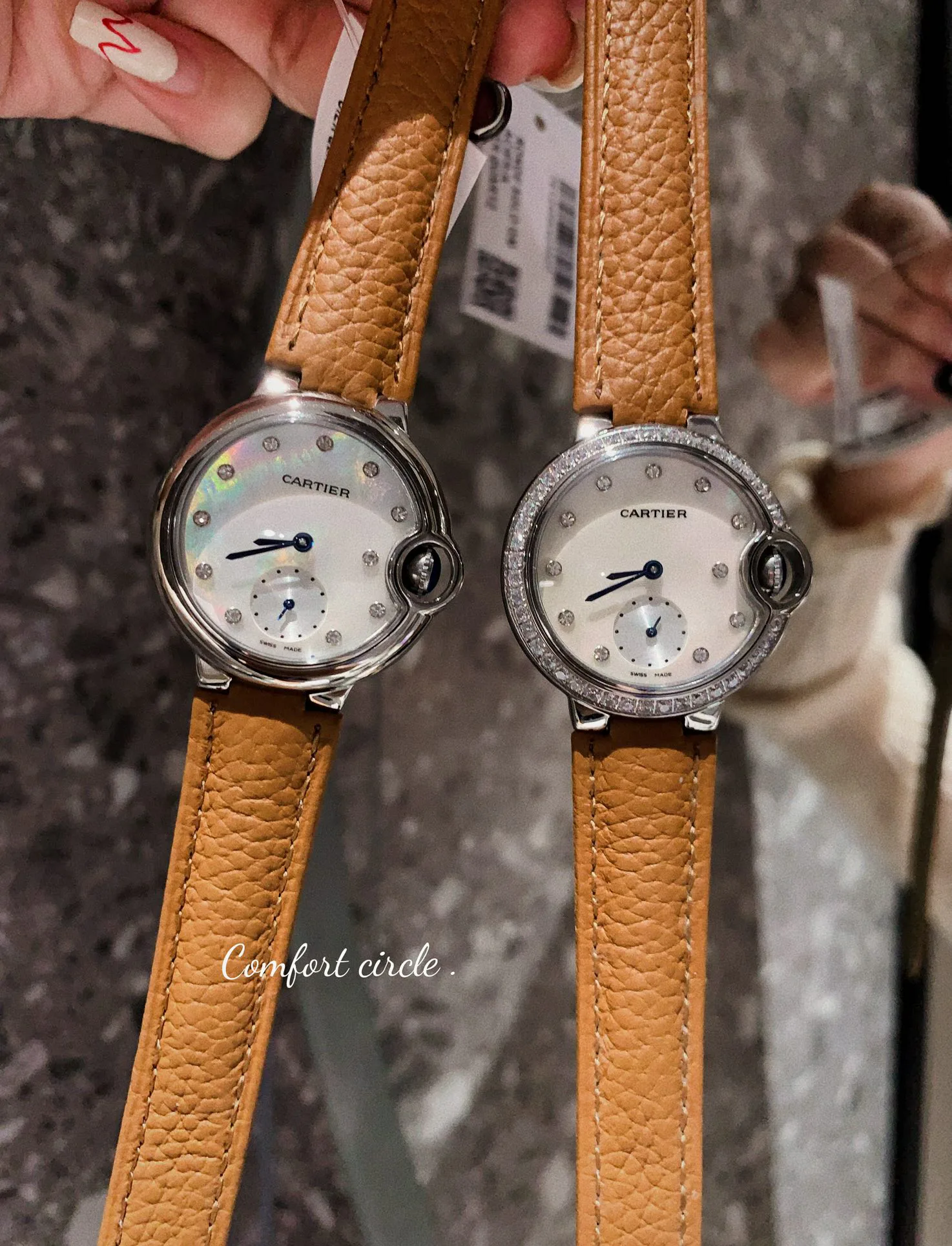 Часы Женские Cartier 1892294