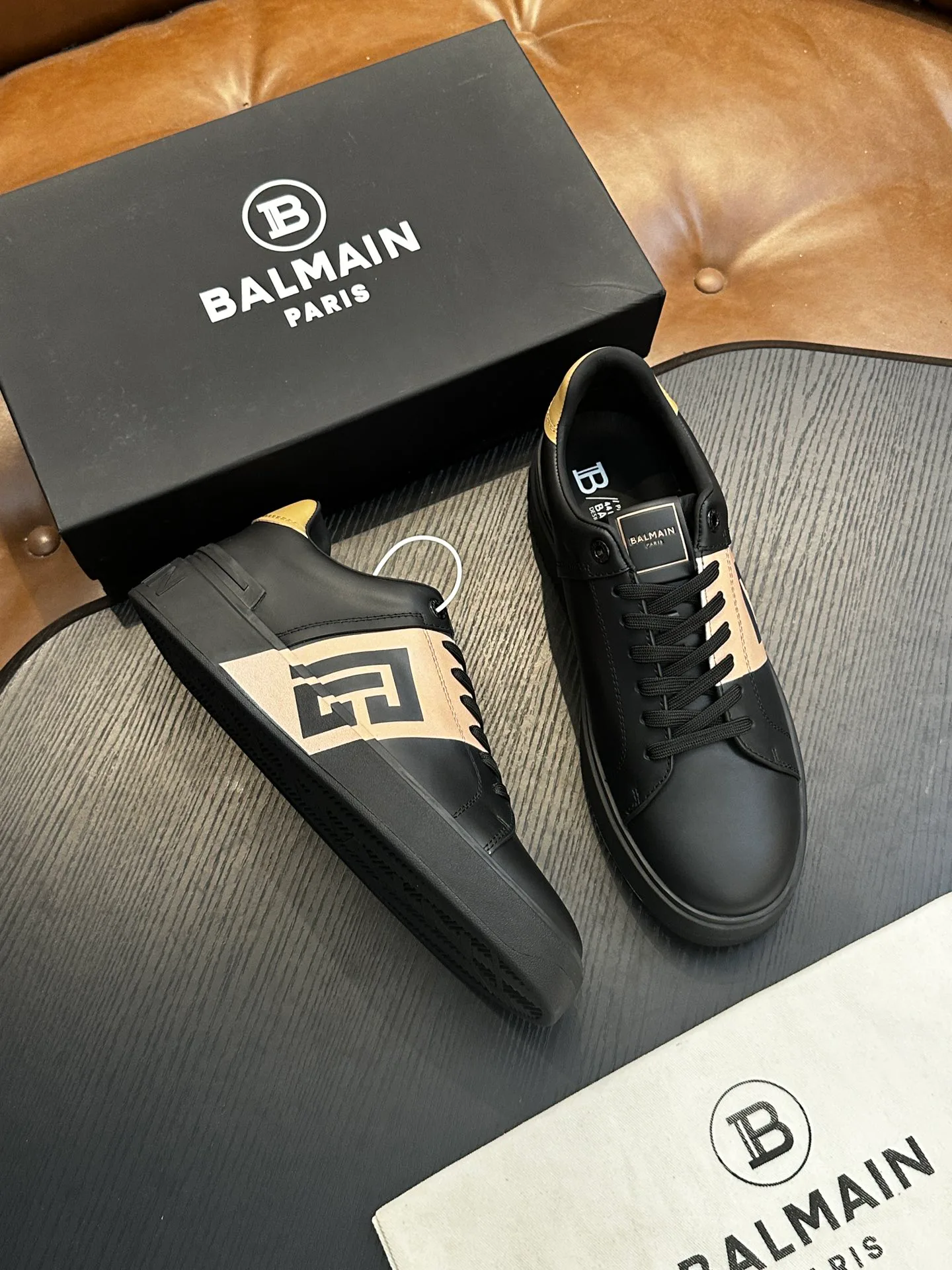 Кроссовки Мужские Balmain 141395