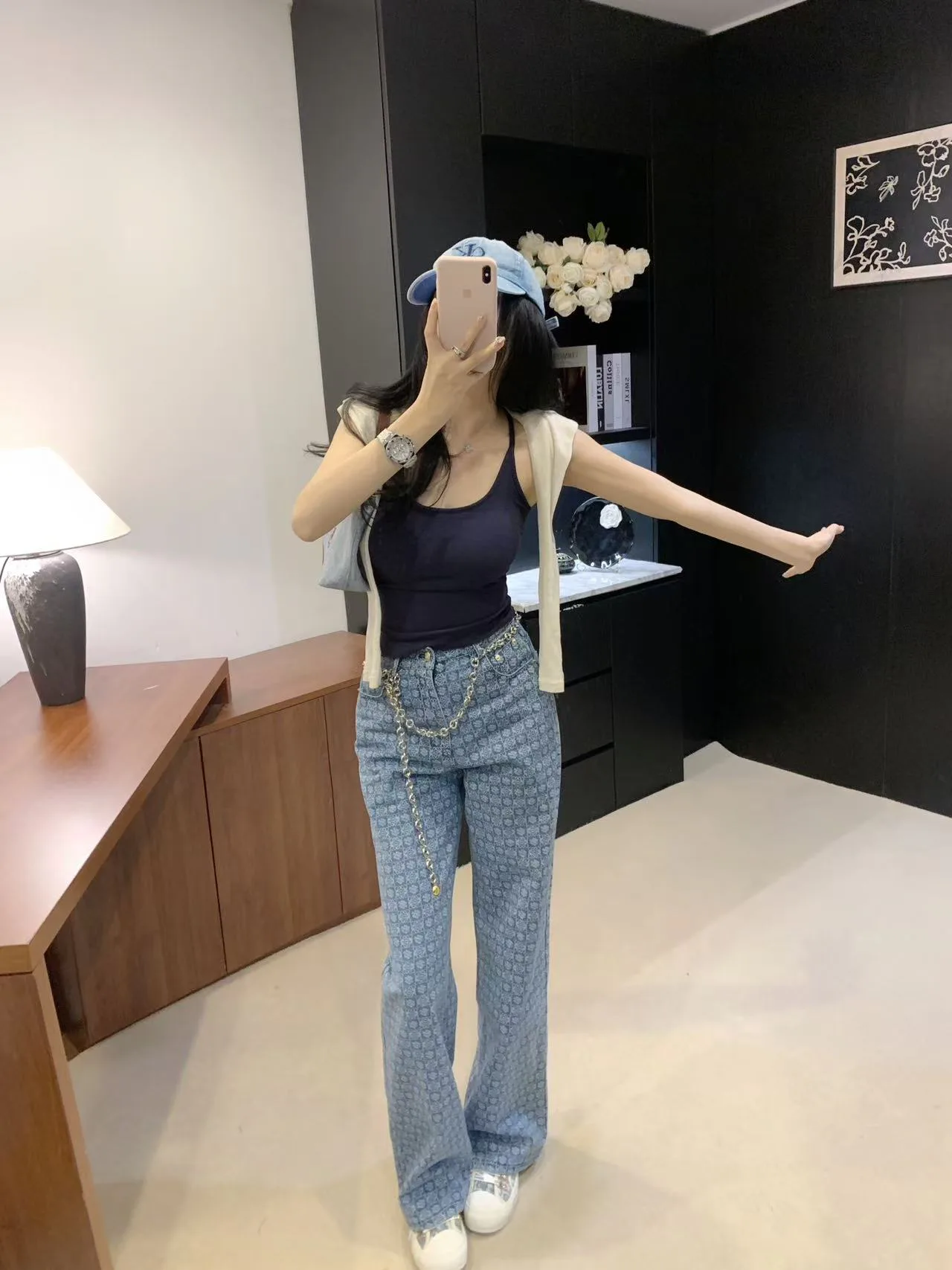 Джинсы Женские Loewe 4587013