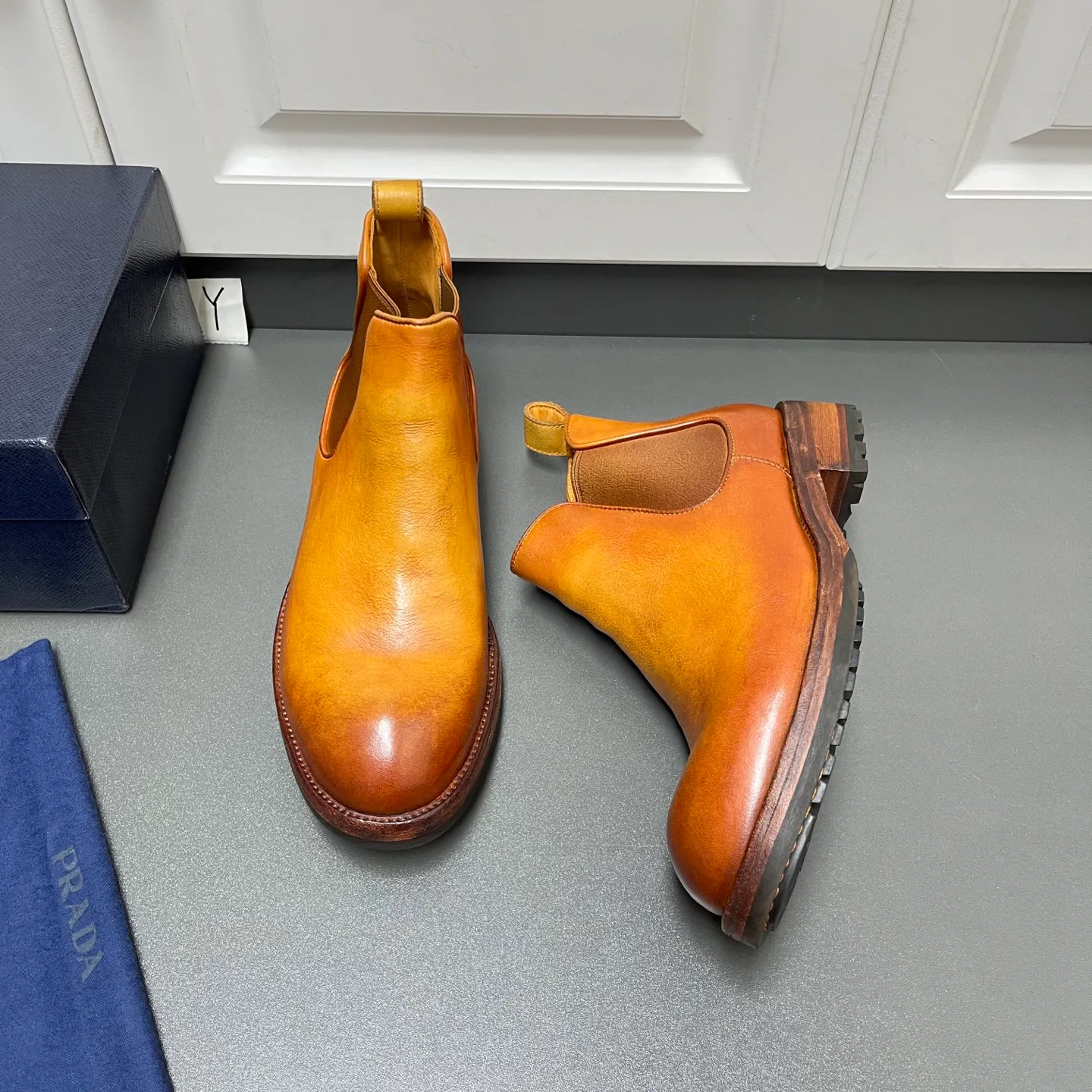 Ботинки Мужские Prada 930252