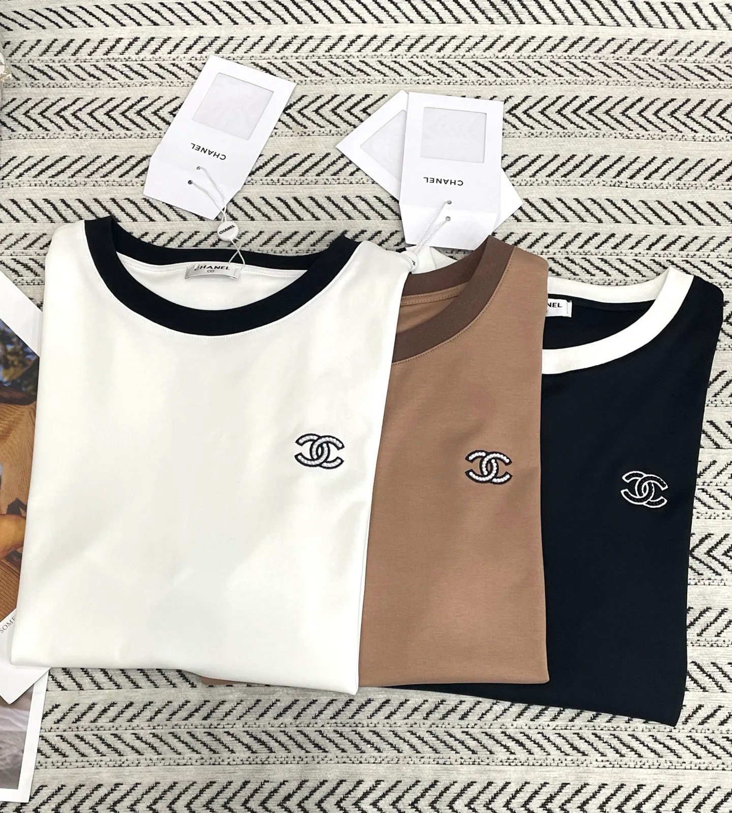 Футболки Женские Chanel 11409286