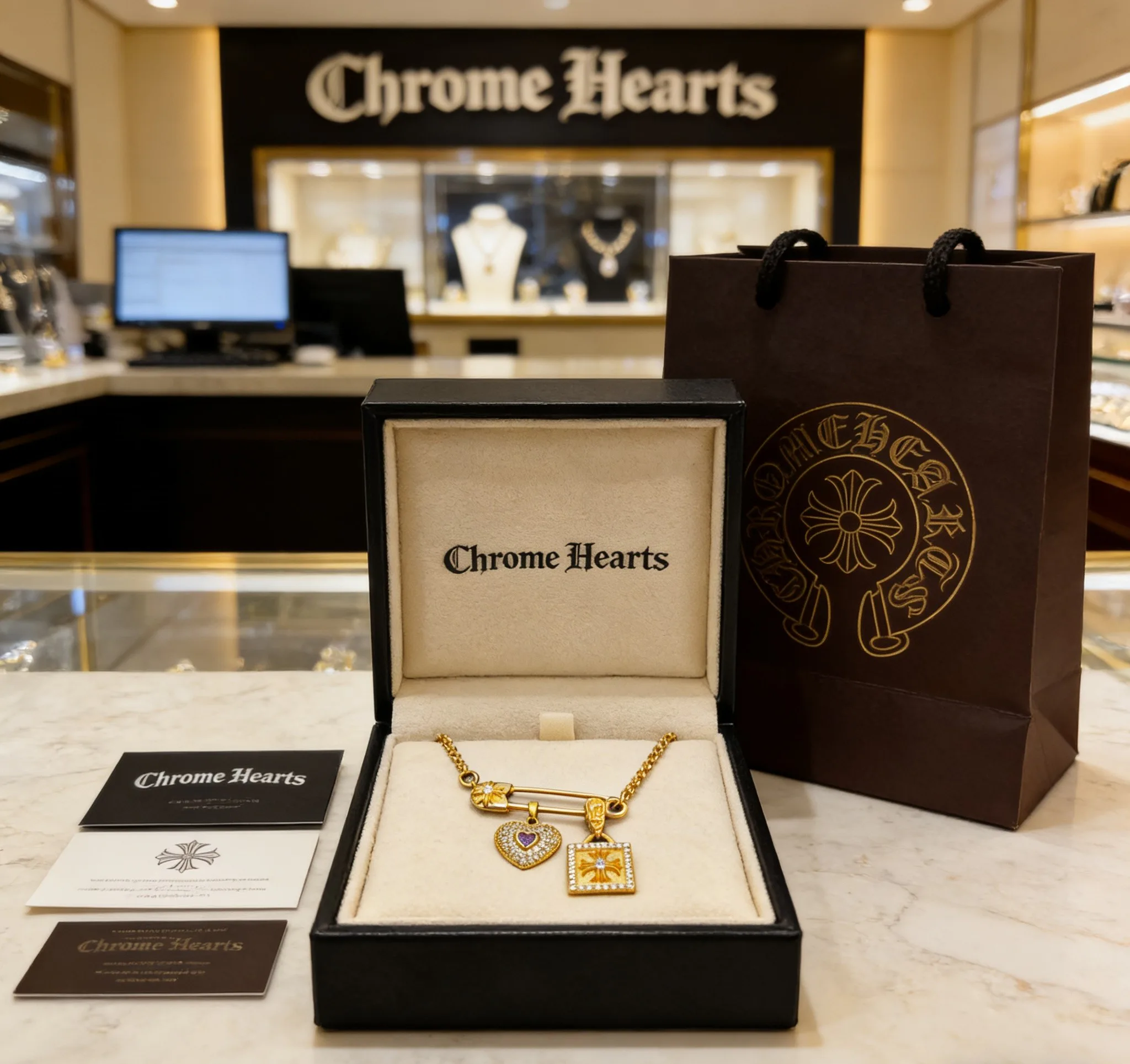 Бижутерия Chrome Hearts 13182982