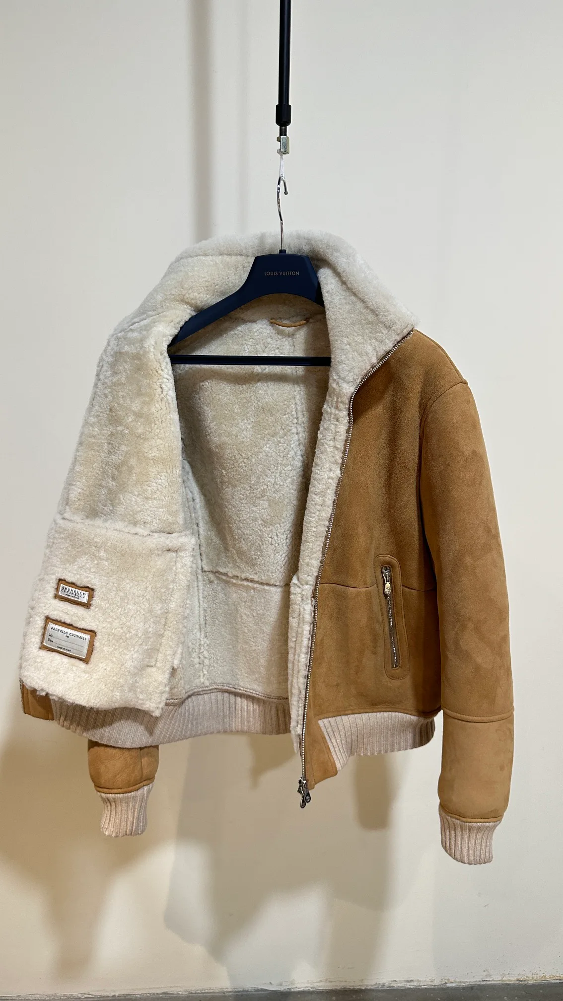 Кожаные Куртки И Дублёнки Мужские Brunello Cucinelli 292180