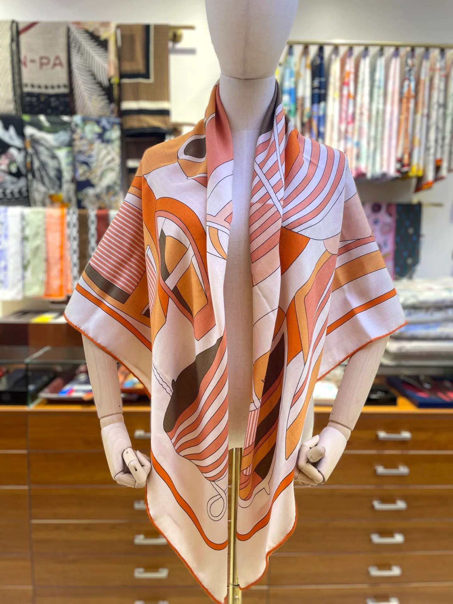 Шарфы Hermes 416827