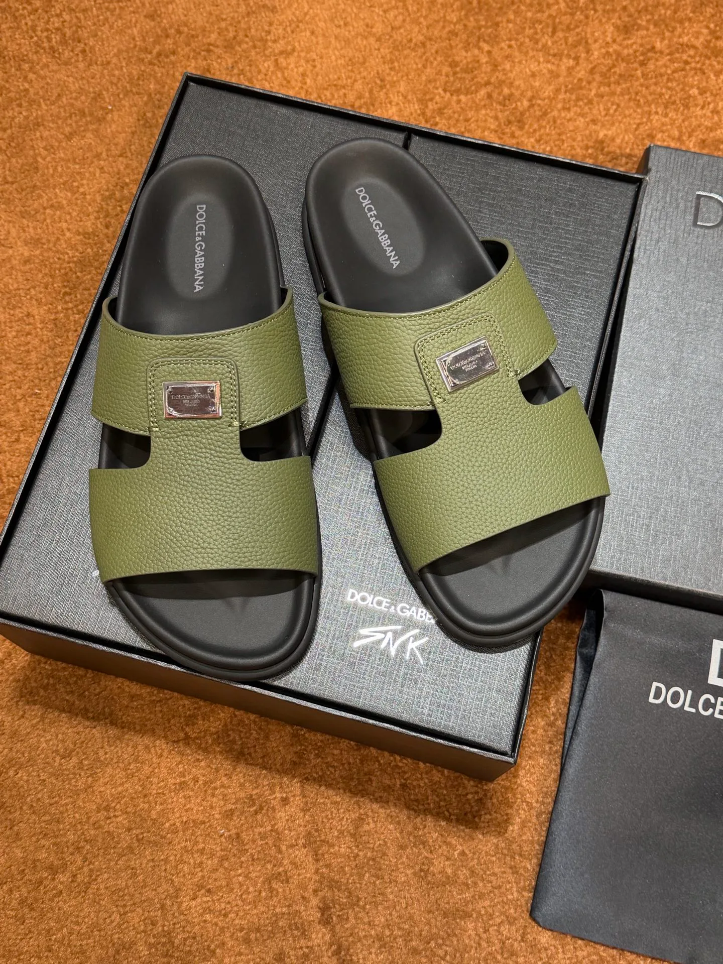 Шлепанцы Мужские Dolce & Gabbana 11511724