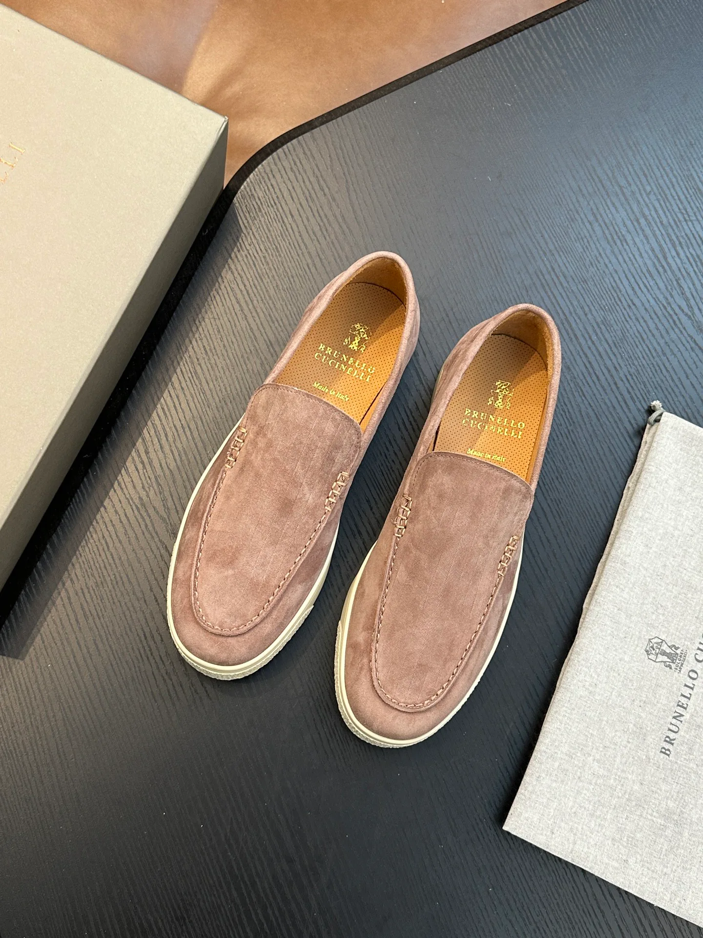 Лоферы И Туфли Мужские Brunello Cucinelli 10490050
