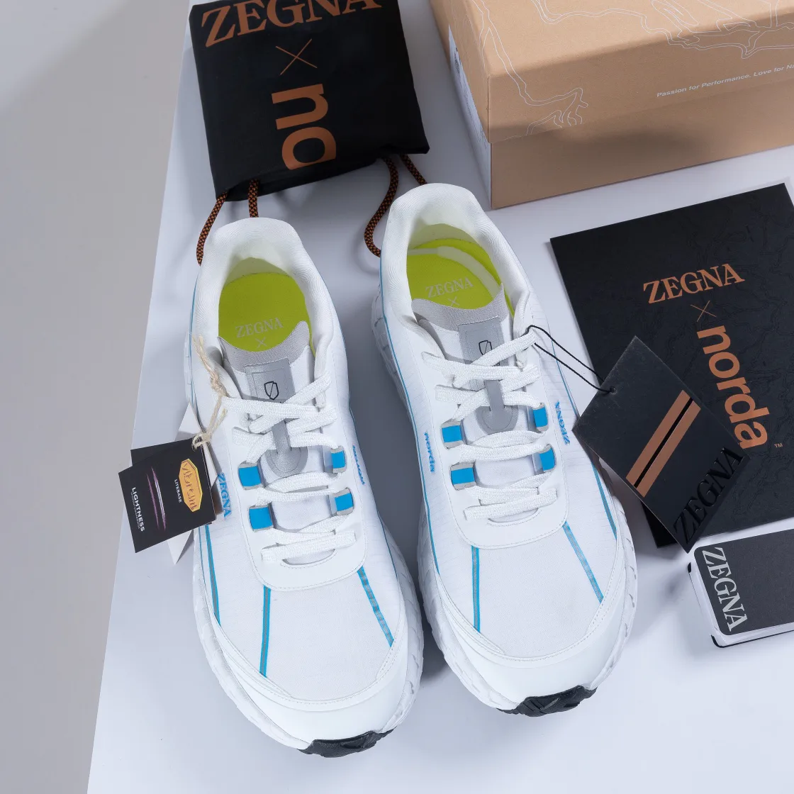 Кроссовки Мужские Zegna 161666