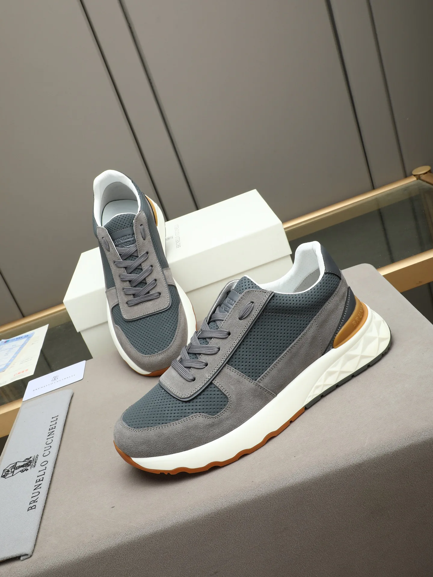 Кроссовки Мужские Brunello Cucinelli 20155459