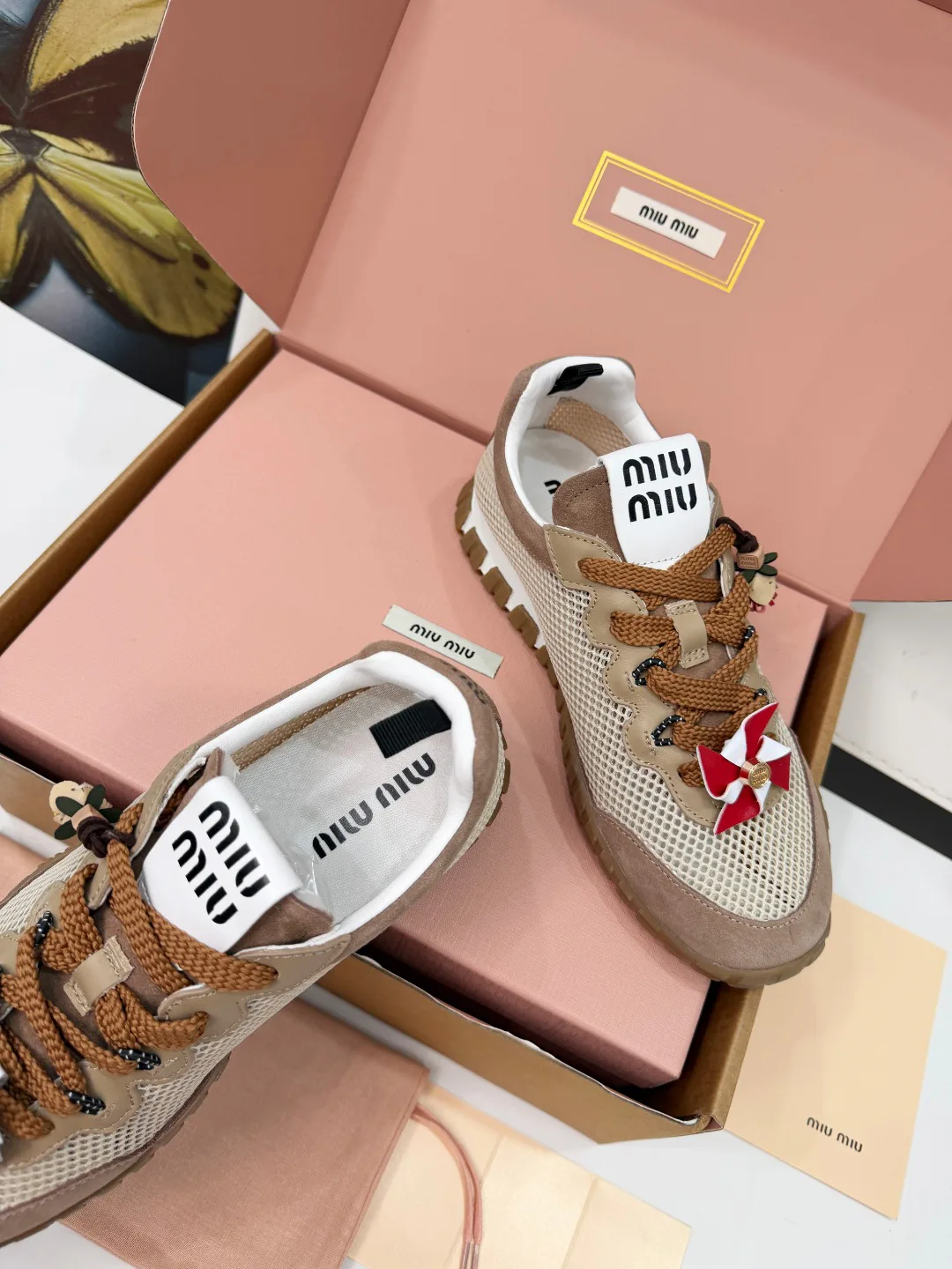 Кроссовки Женские Miu Miu 17245335