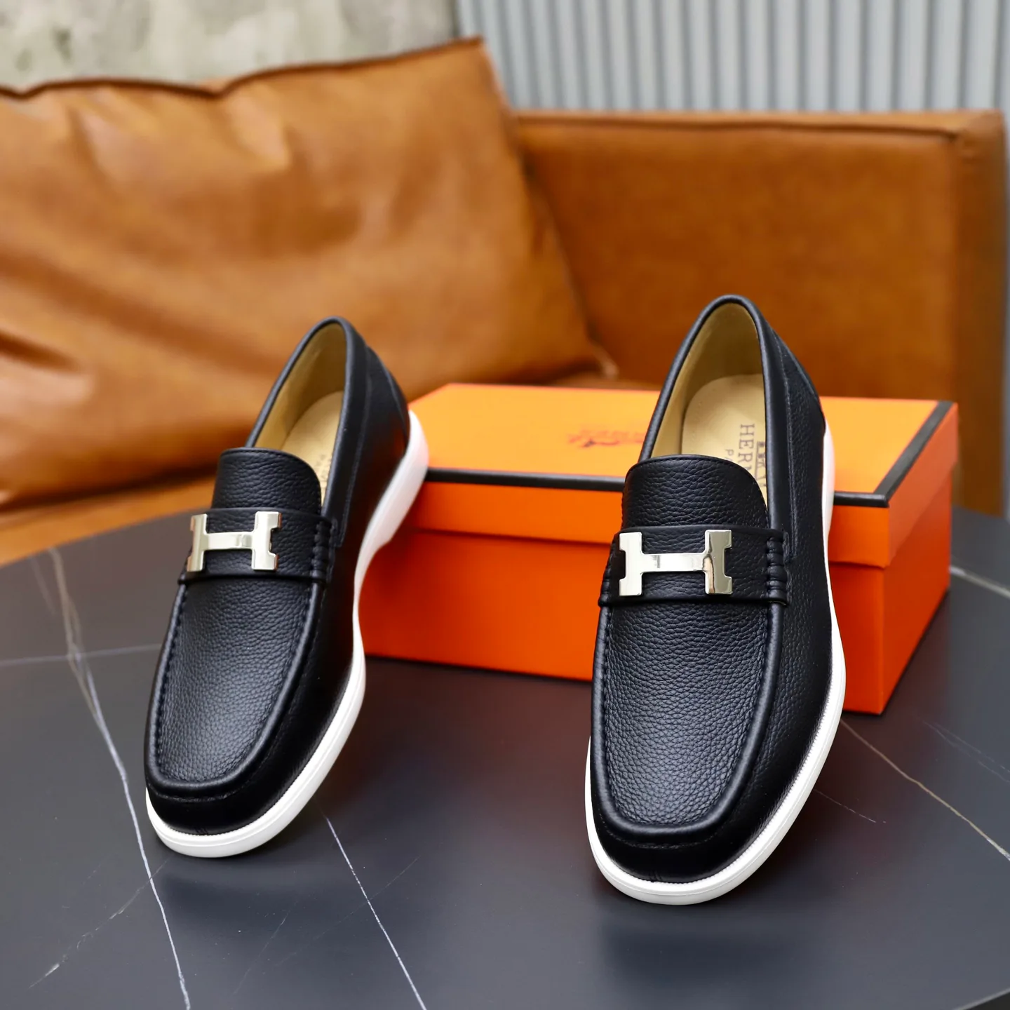 Лоферы И Туфли Мужские Hermes 18103076
