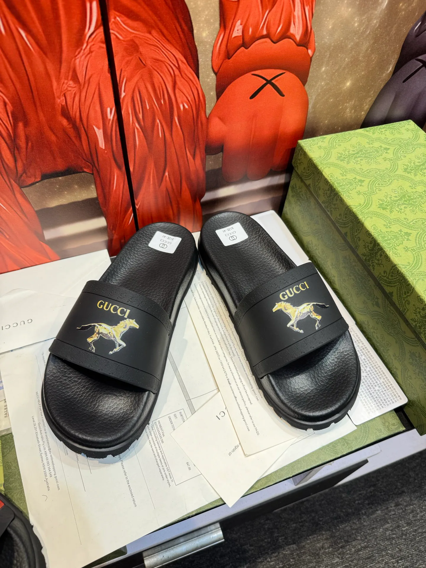 Шлепанцы Женские Gucci 10313883