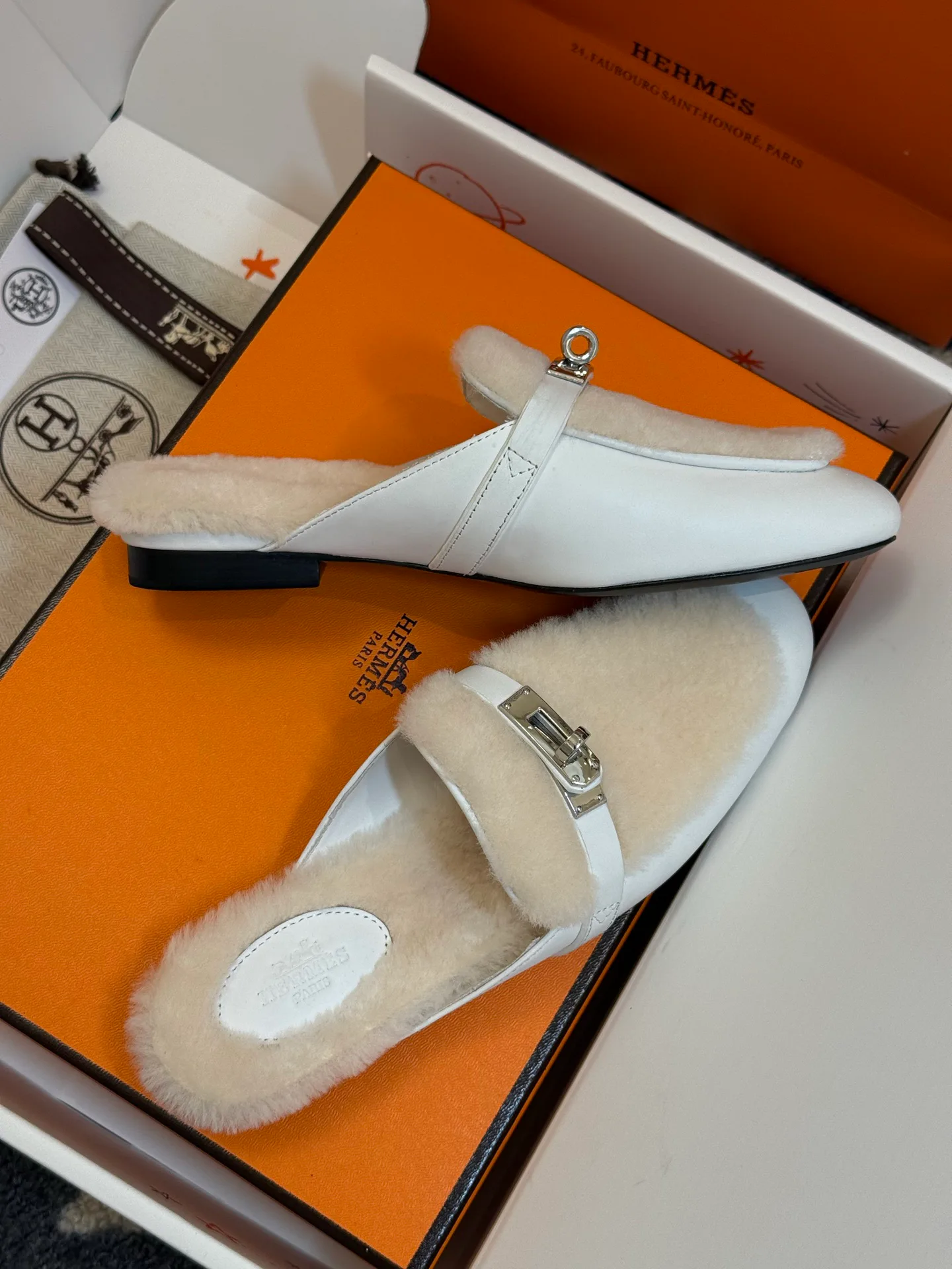 Тапочки Мужские Hermes 60686