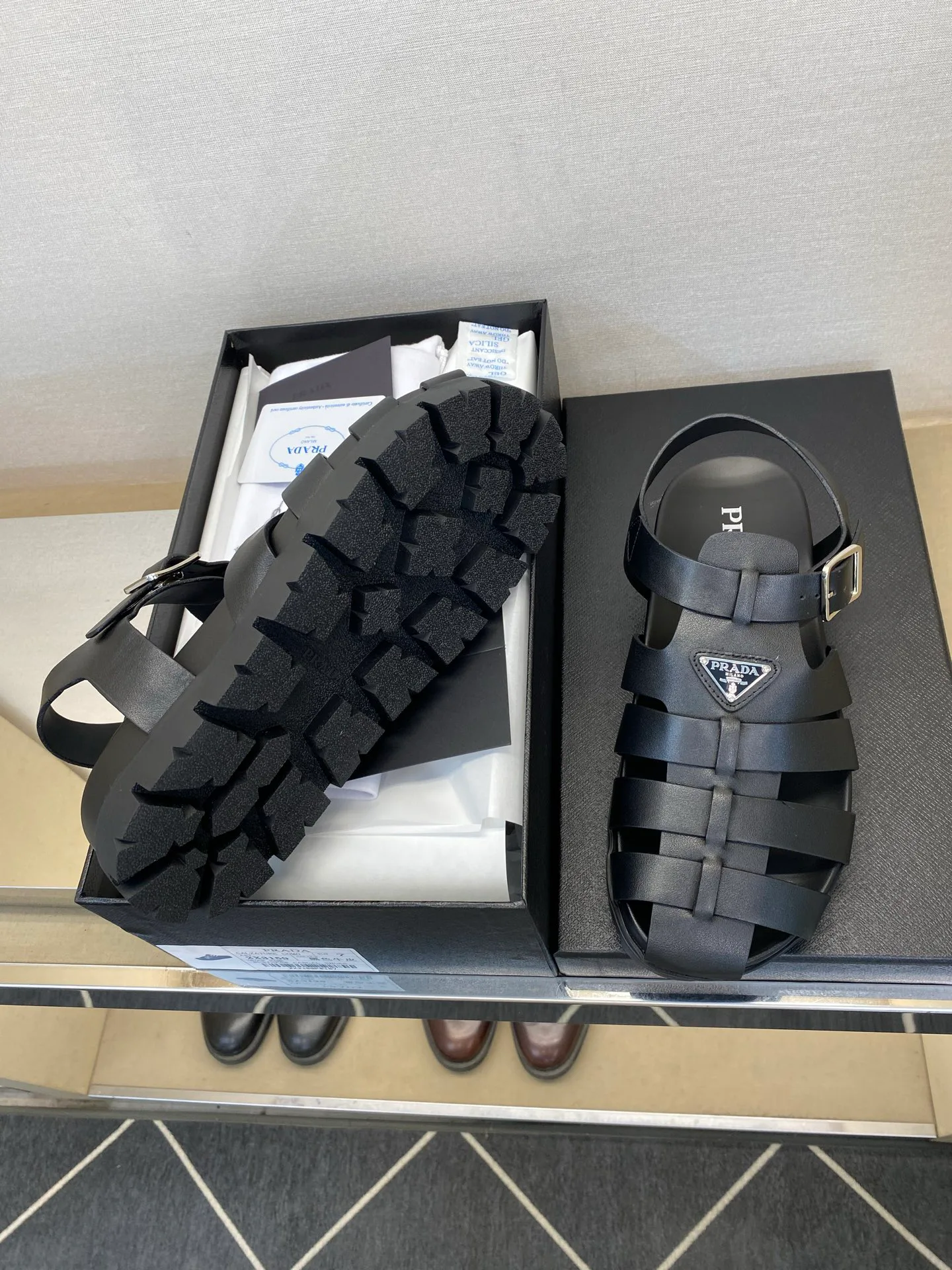 Сандалии Мужские Prada 15326382