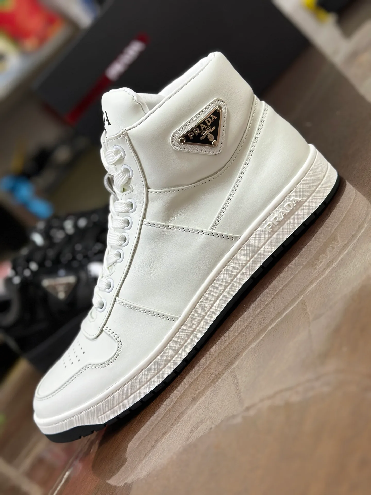 Кроссовки Мужские Prada 4193305