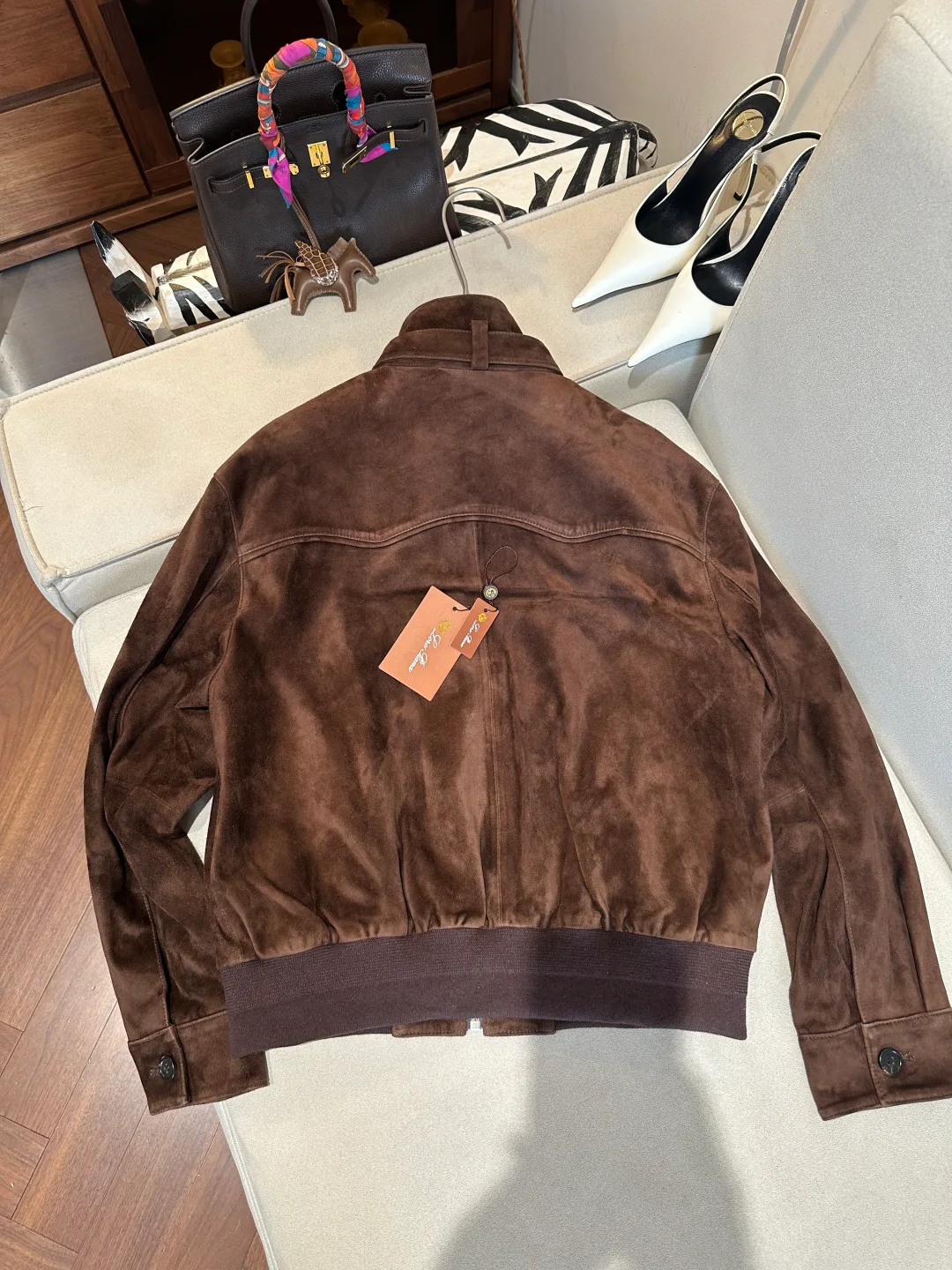 Кожаные Куртки И Дублёнки Женские Loro Piana 18418203