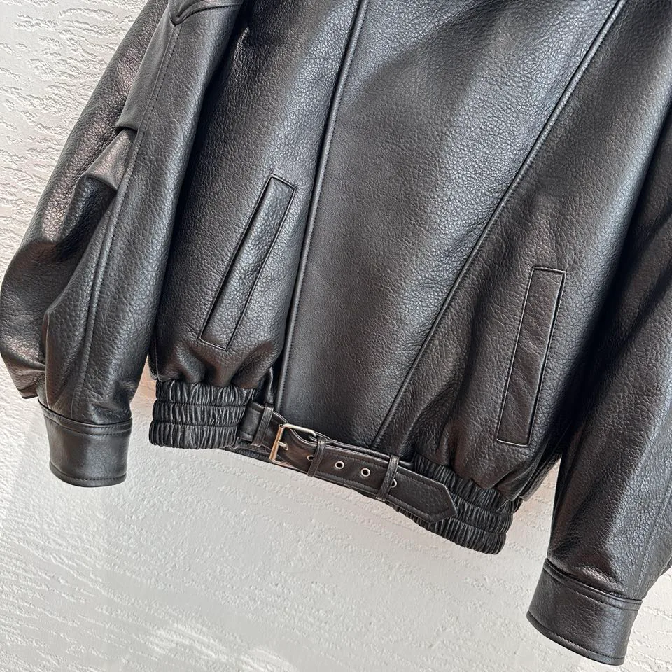 Кожаные Куртки И Дублёнки Женские Saint Laurent 18998024