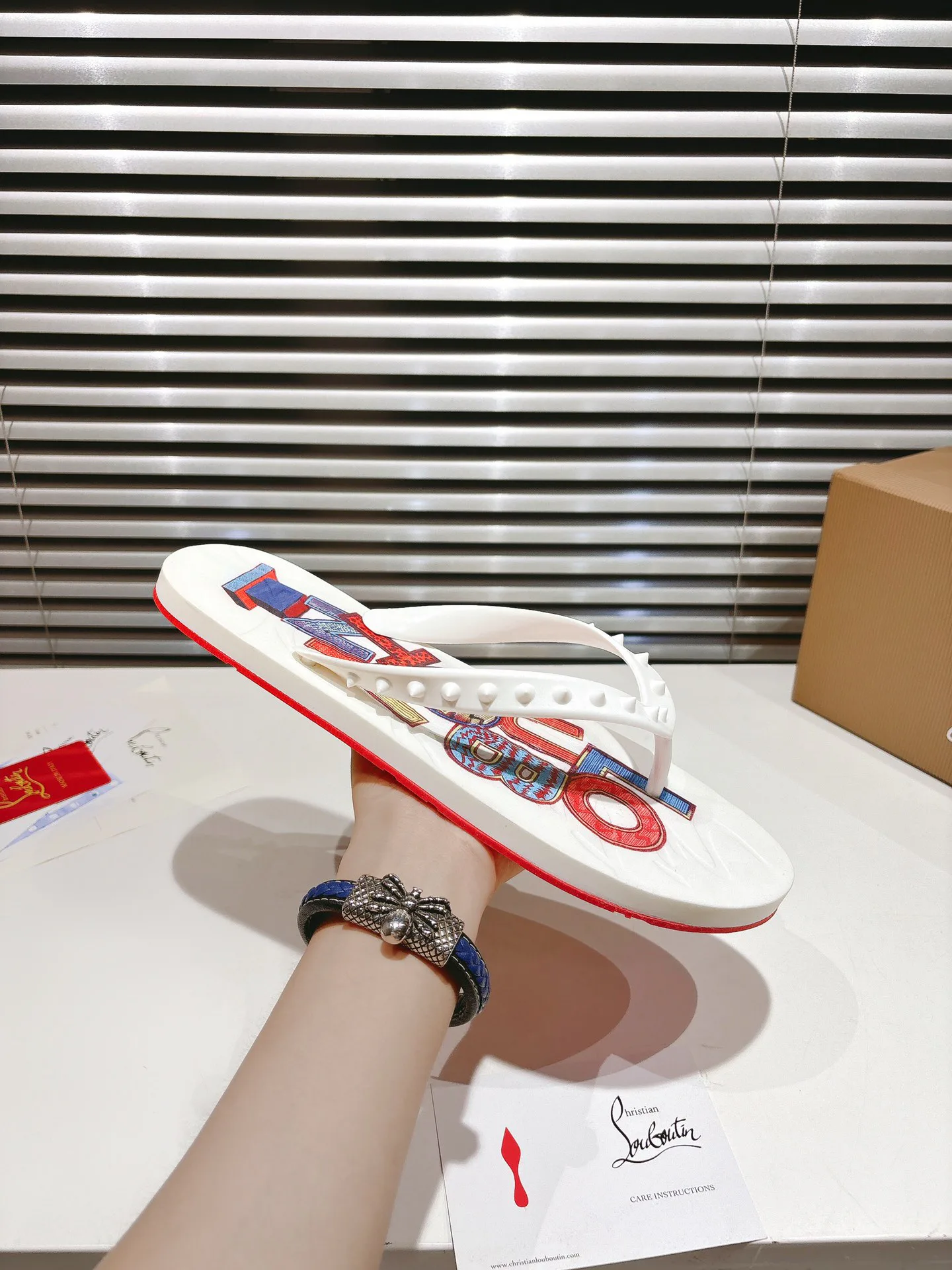 Шлепанцы Мужские Christian Louboutin 45990