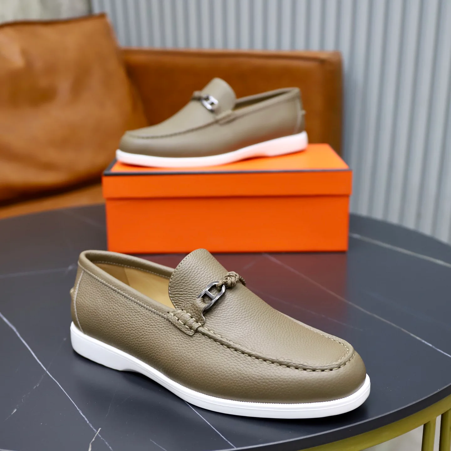 Лоферы И Туфли Мужские Hermes 18103098