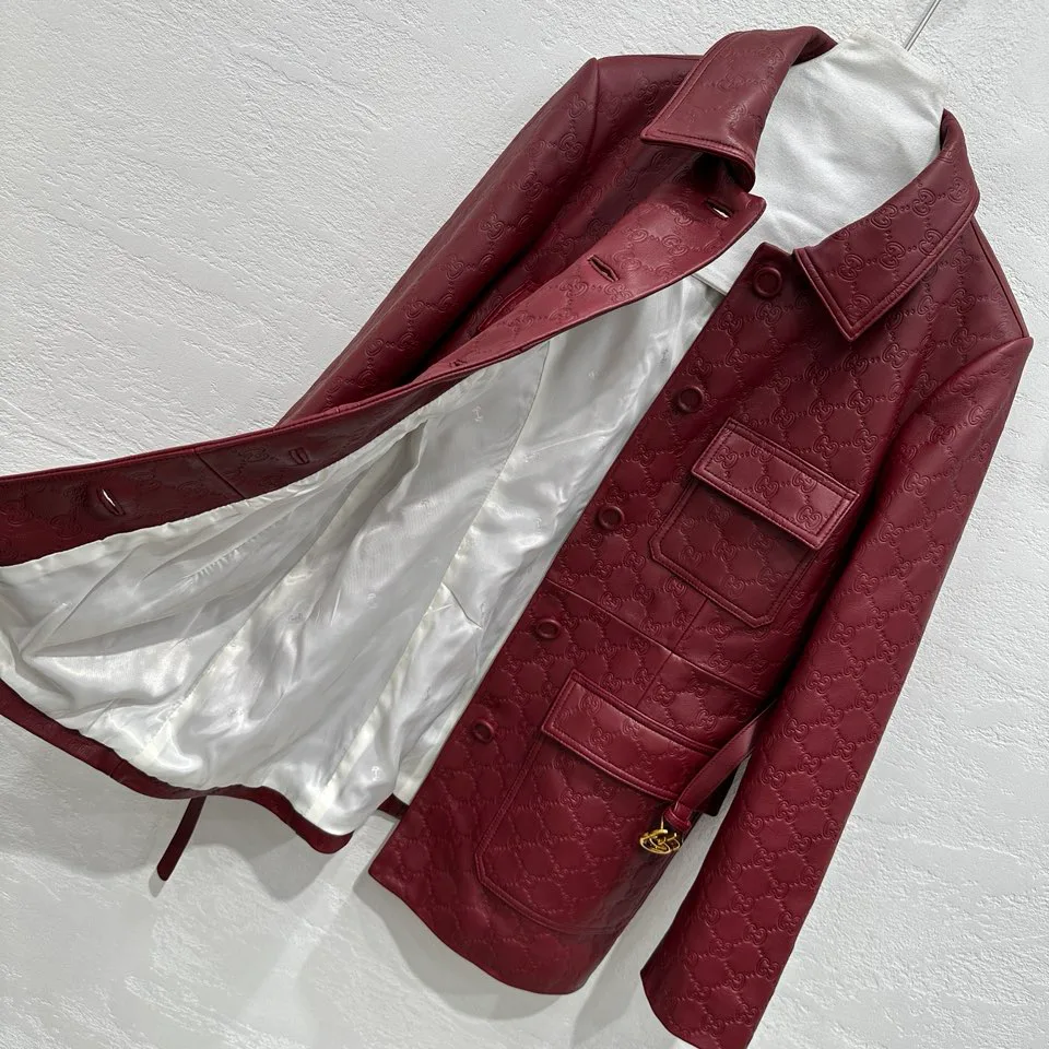 Кожаные Куртки И Дублёнки Женские Gucci 11544856
