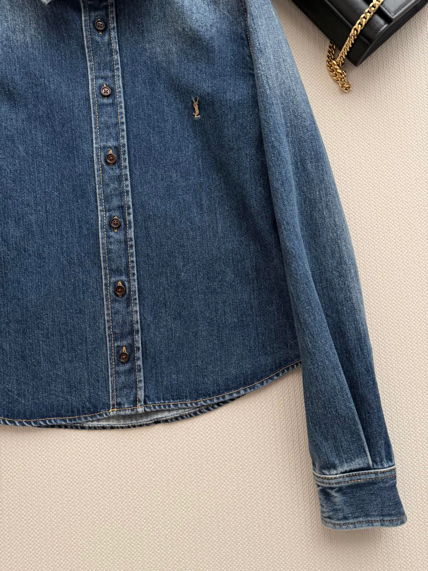 Рубашки Женские Saint Laurent 16857243